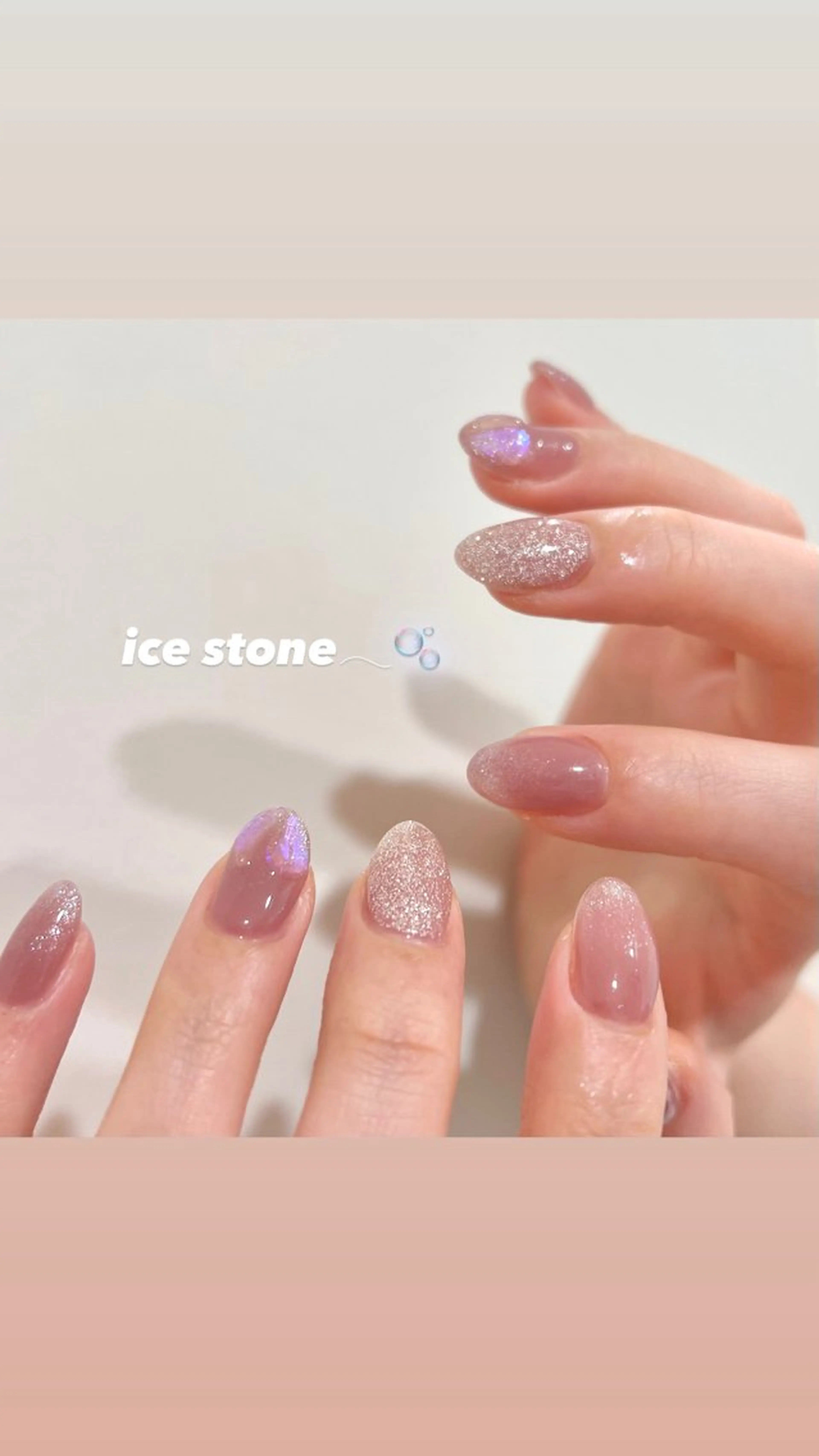 ネイル ピンク ハンドネイル 🎀チーク/ちゅるん 🫧chisa🎀のネイルデザイン