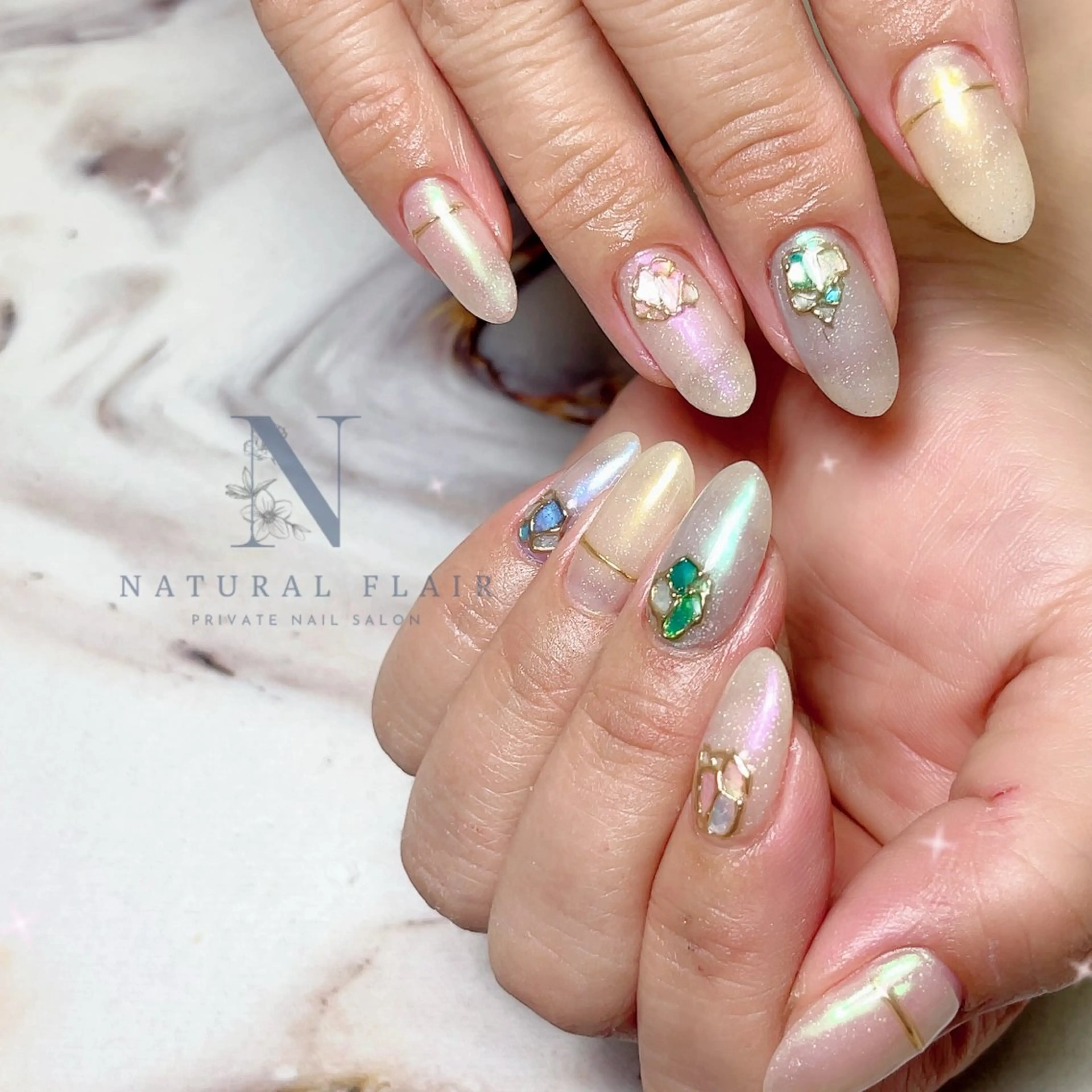 ネイル ハンドネイル natural flairのネイルデザイン