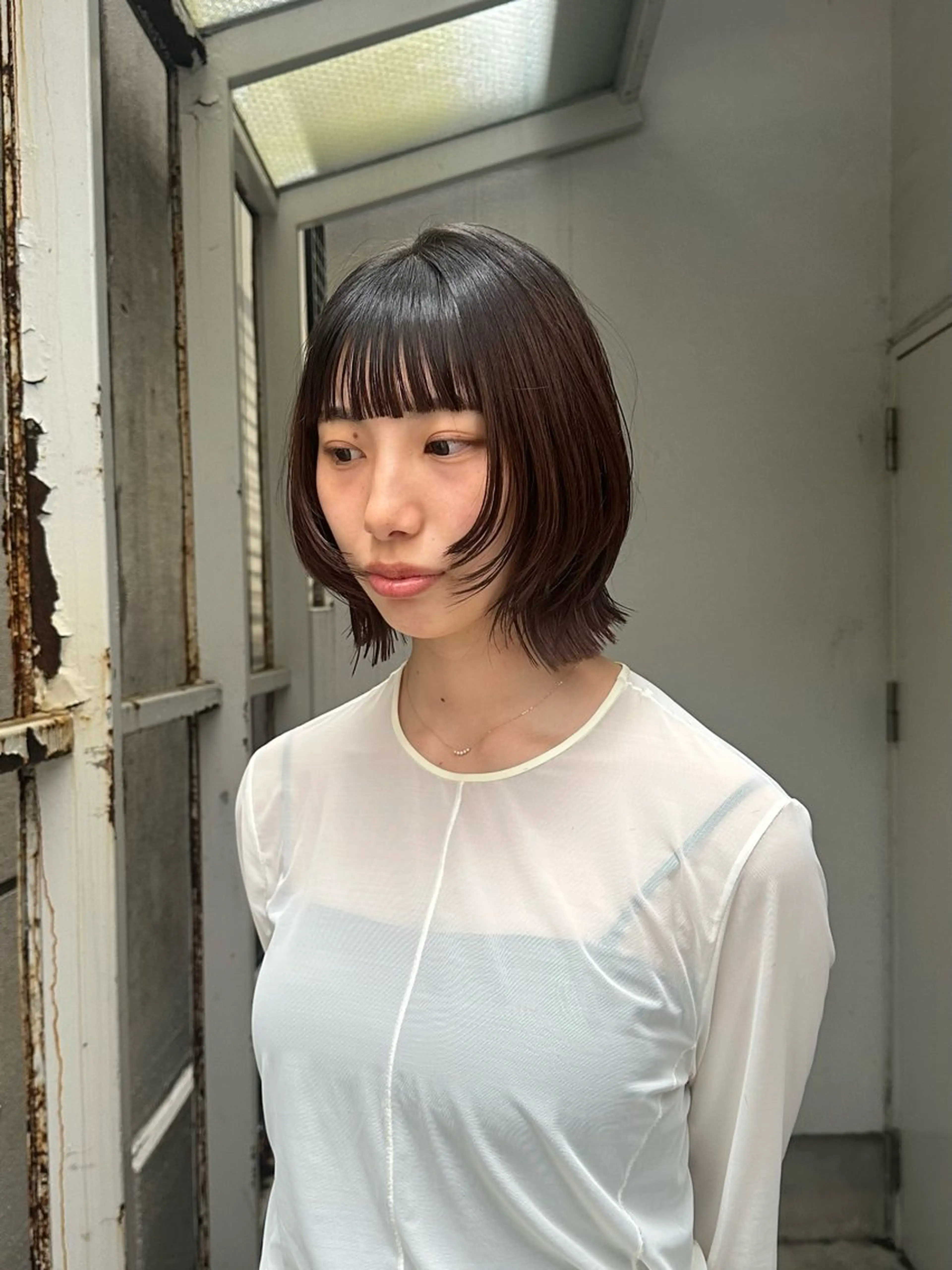 ミディアム カット RUNA⭐️レイヤー /ボブ/似合わせ⭐️のヘアスタイル