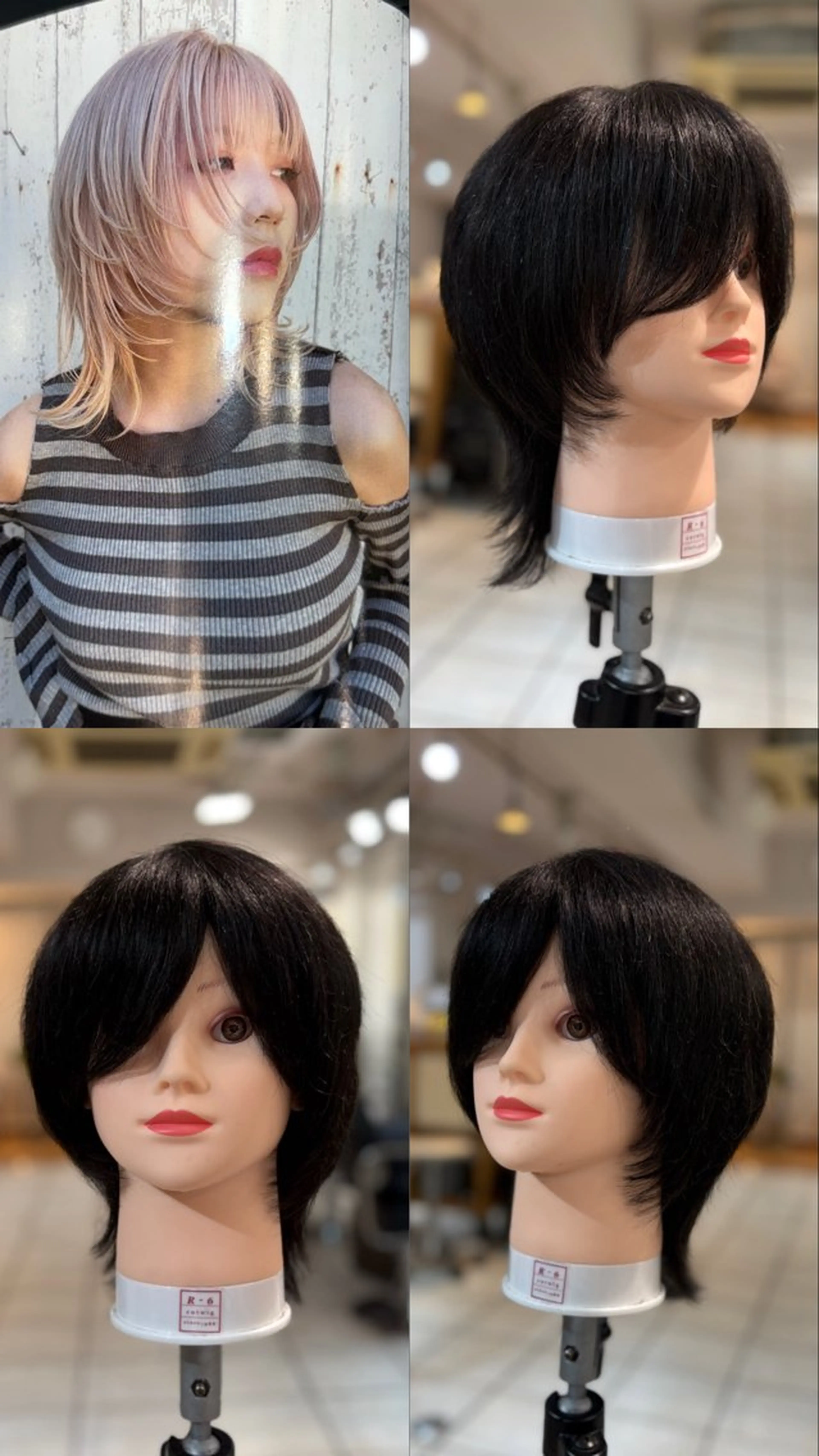 ミディアム カット insence glue所属・小林 眞澄のヘアスタイル