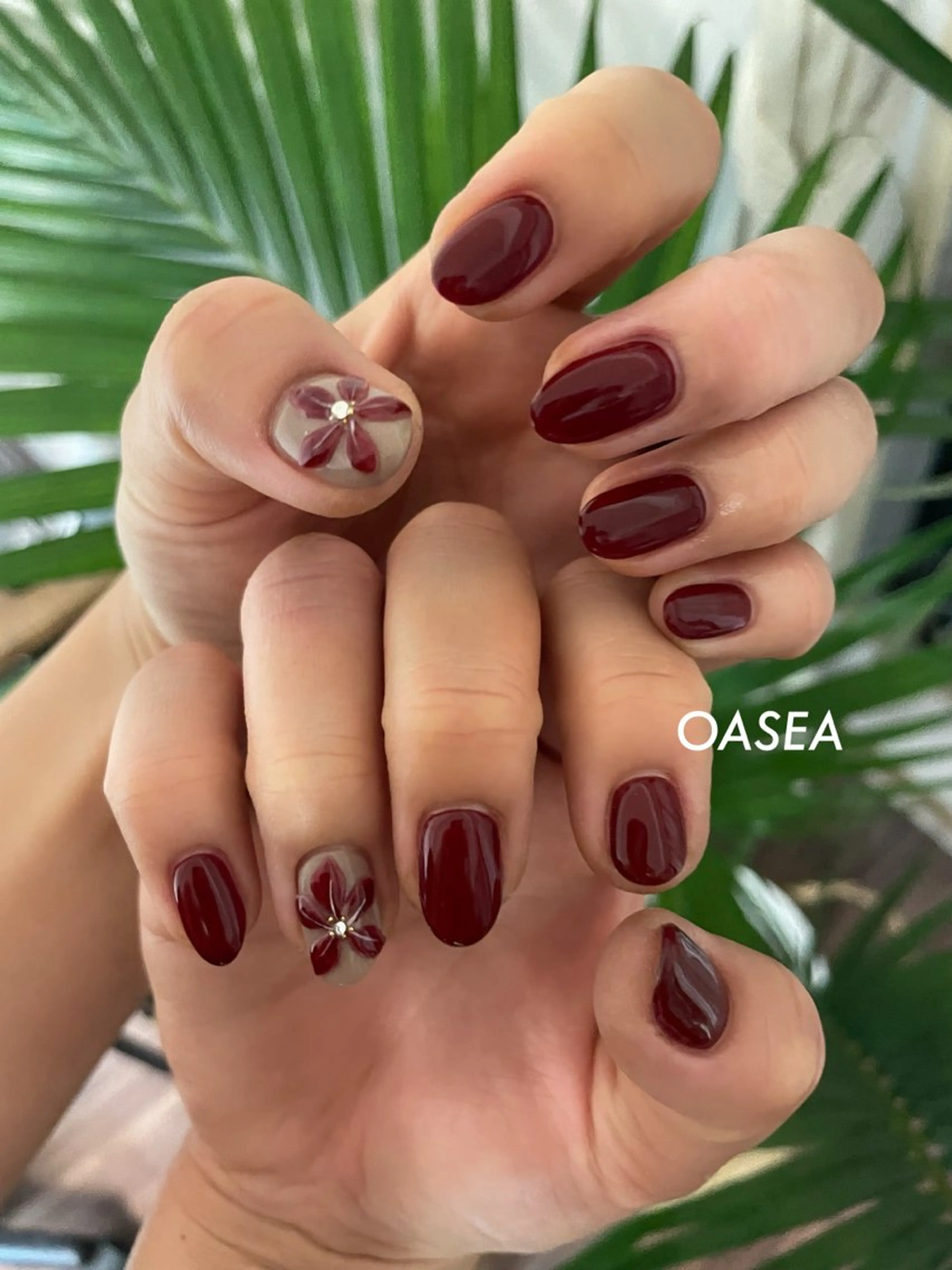 ネイル ハンドネイル 🌞💜 KAORI 🌴のネイルデザイン