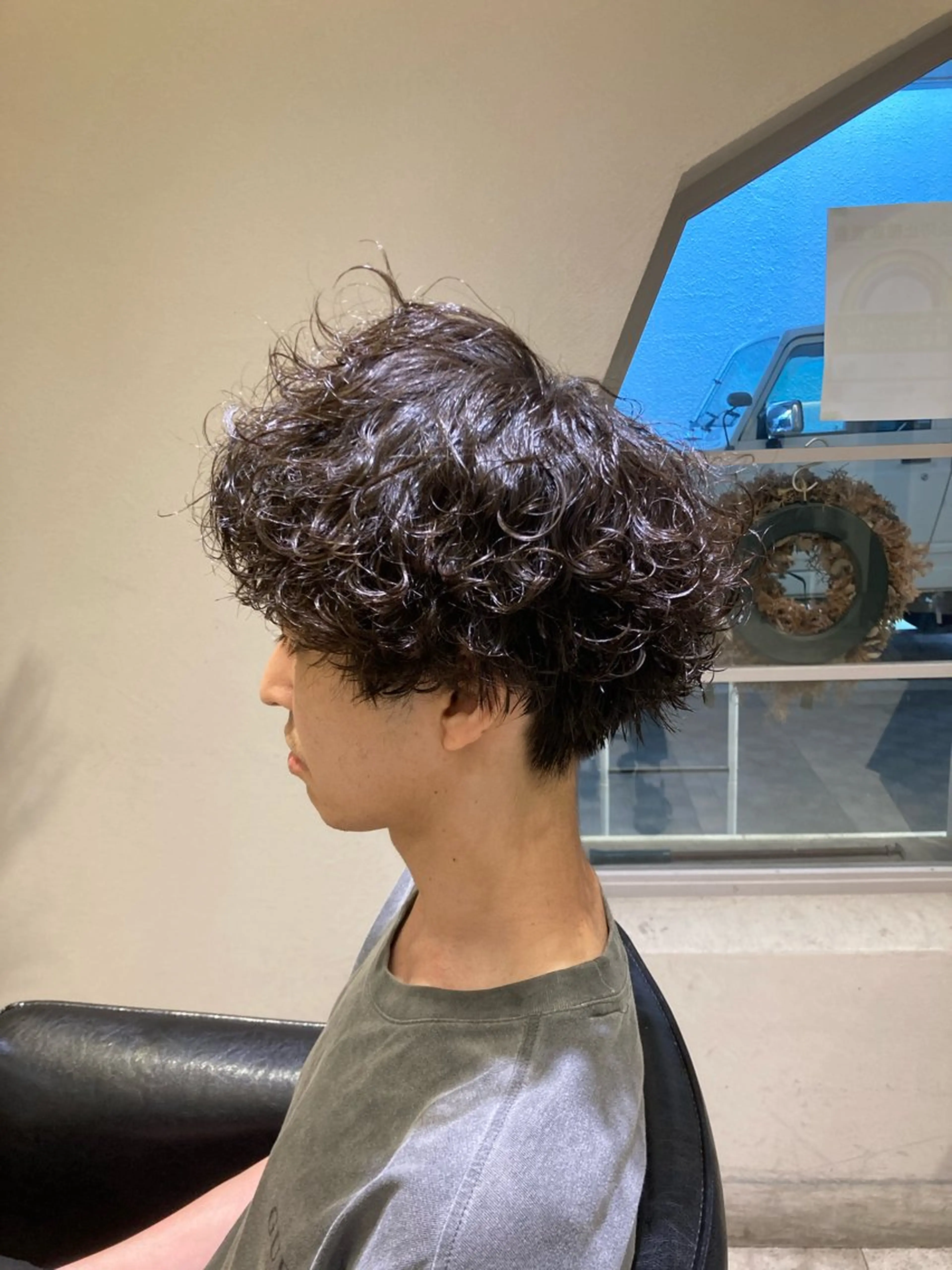 パーマ メンズ 波巻きパーマ shell国分寺所属・男のスタイル革命 健太郎✂︎のヘアスタイル