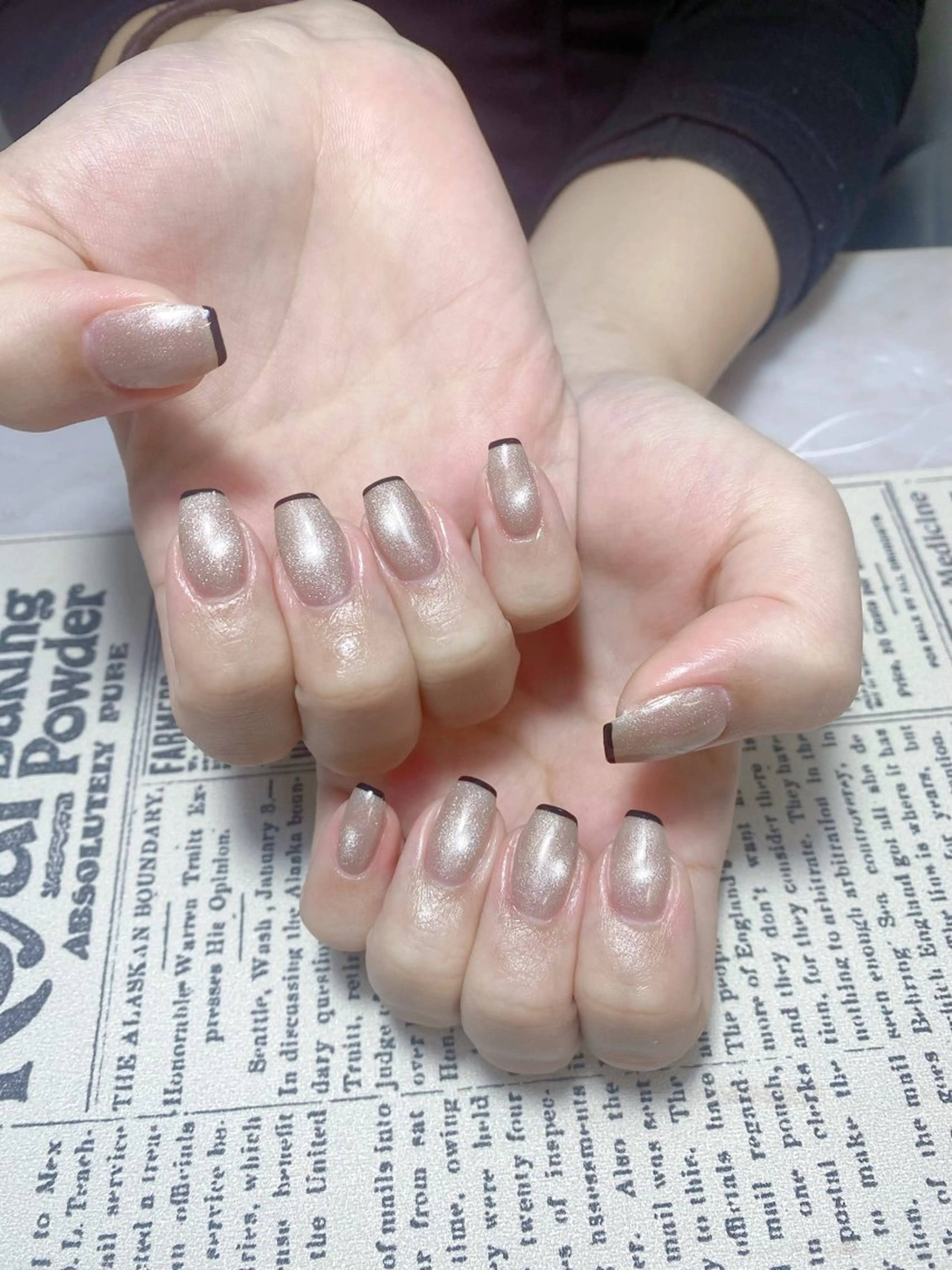 ネイル アートネイル フレンチネイル ジェルネイル グラデーション 韓国ネイル Nail Salon kihi大塚店のネイルデザイン