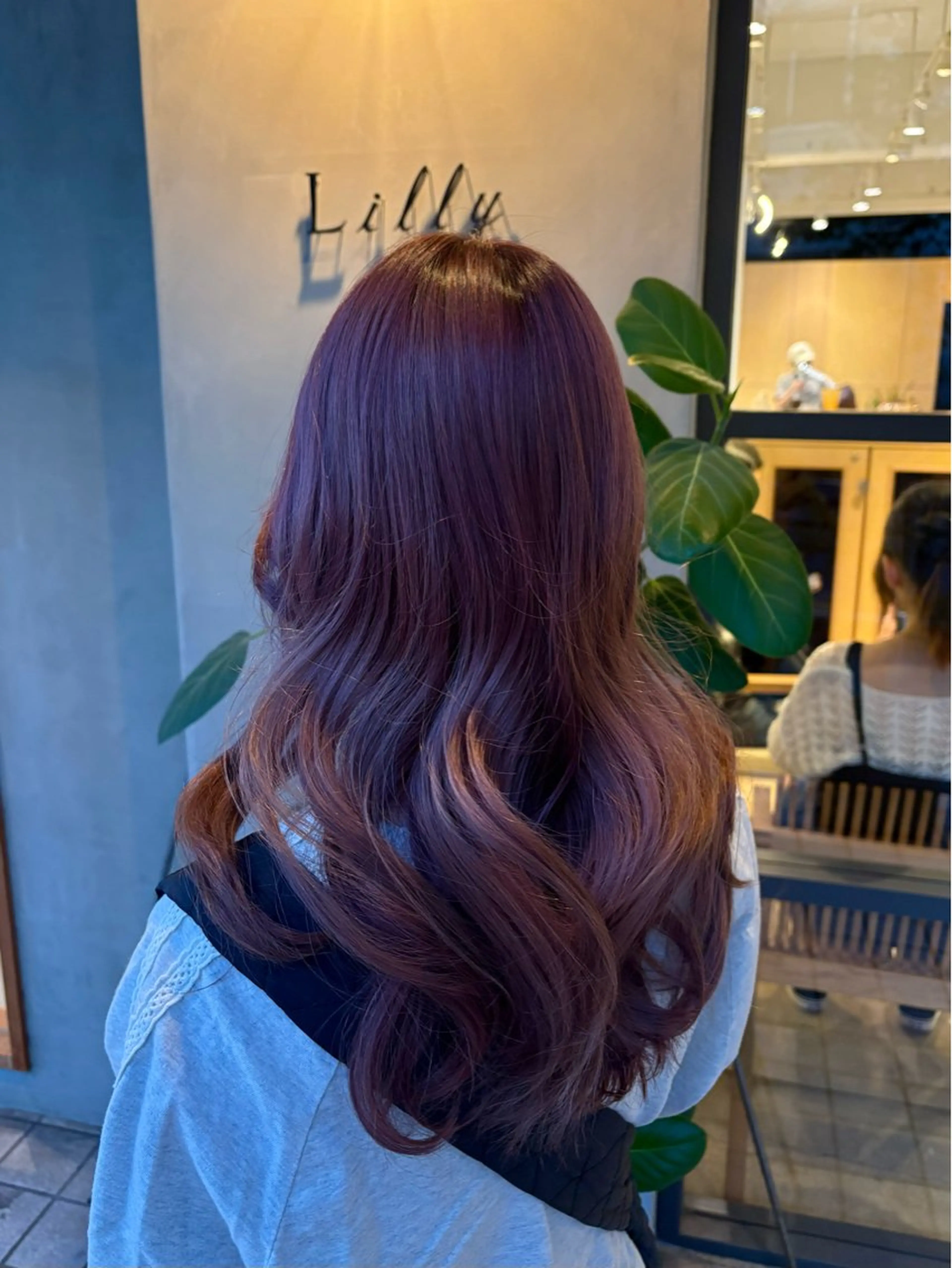 カラー ヘアカラー 河合 愛実のヘアスタイル