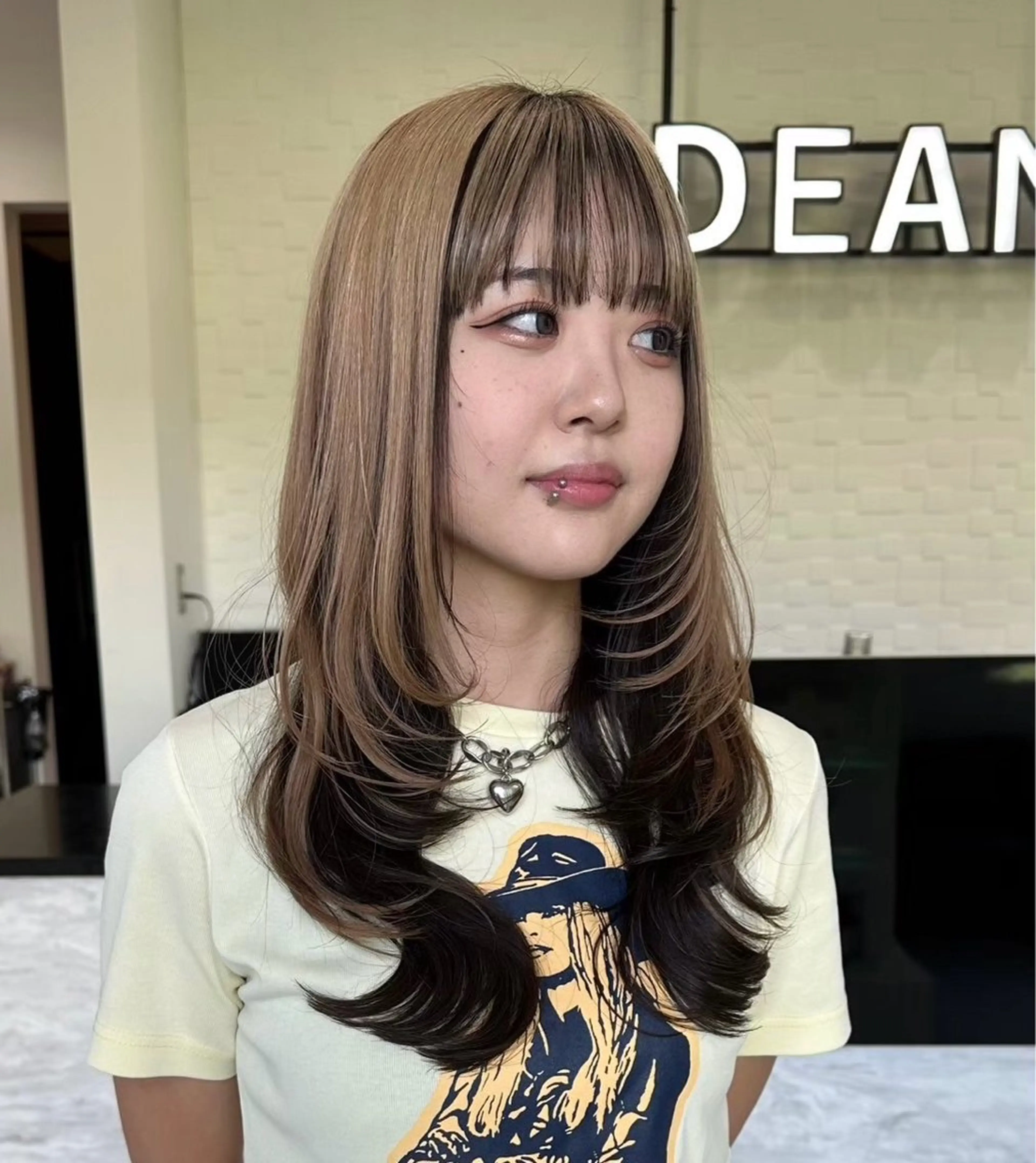 ロング カラー ヘアカラー ORGN.所属・二千華 /カラーモデル募集中のヘアスタイル