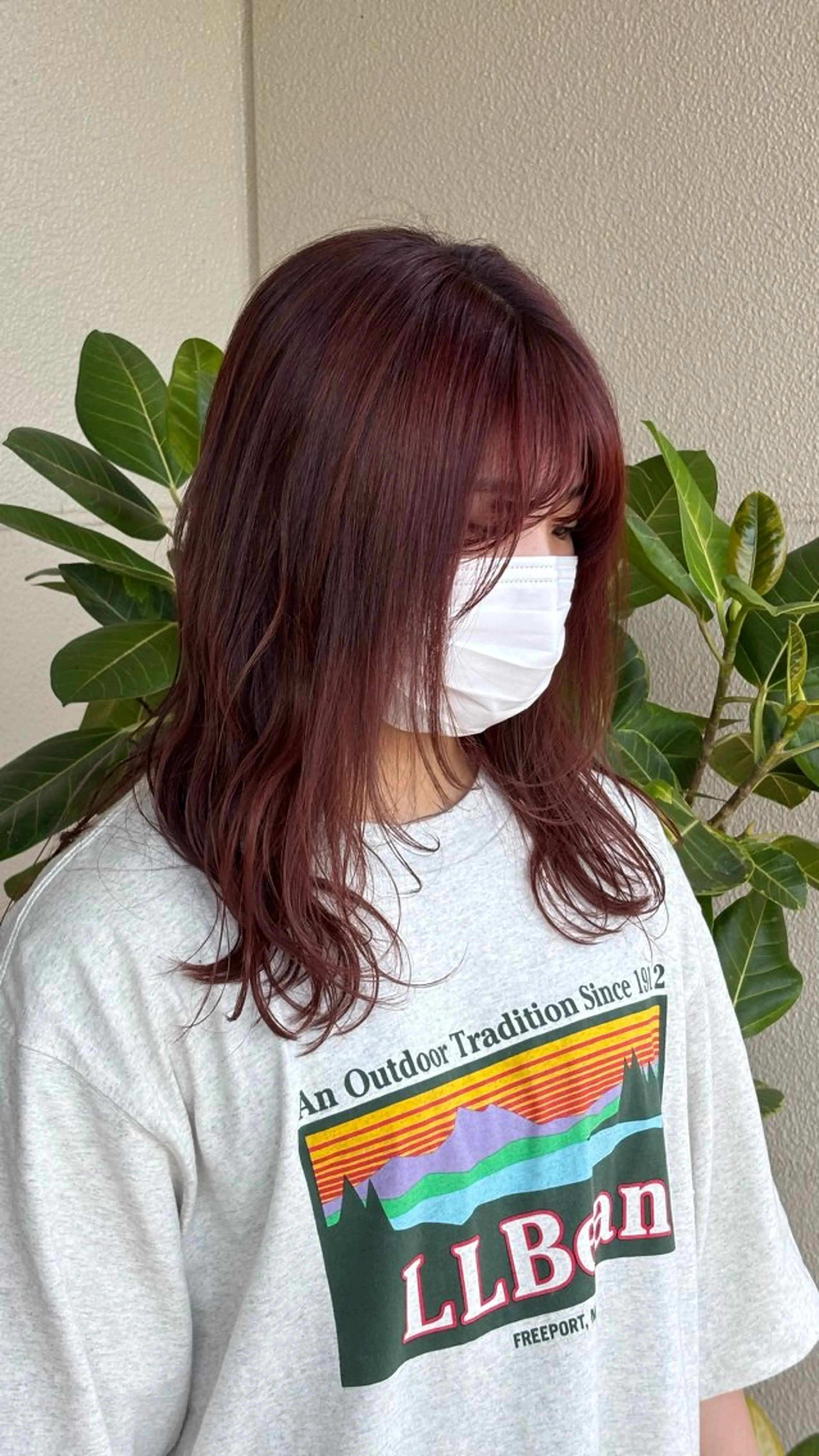 セミロング 柿木 笑華のヘアスタイル