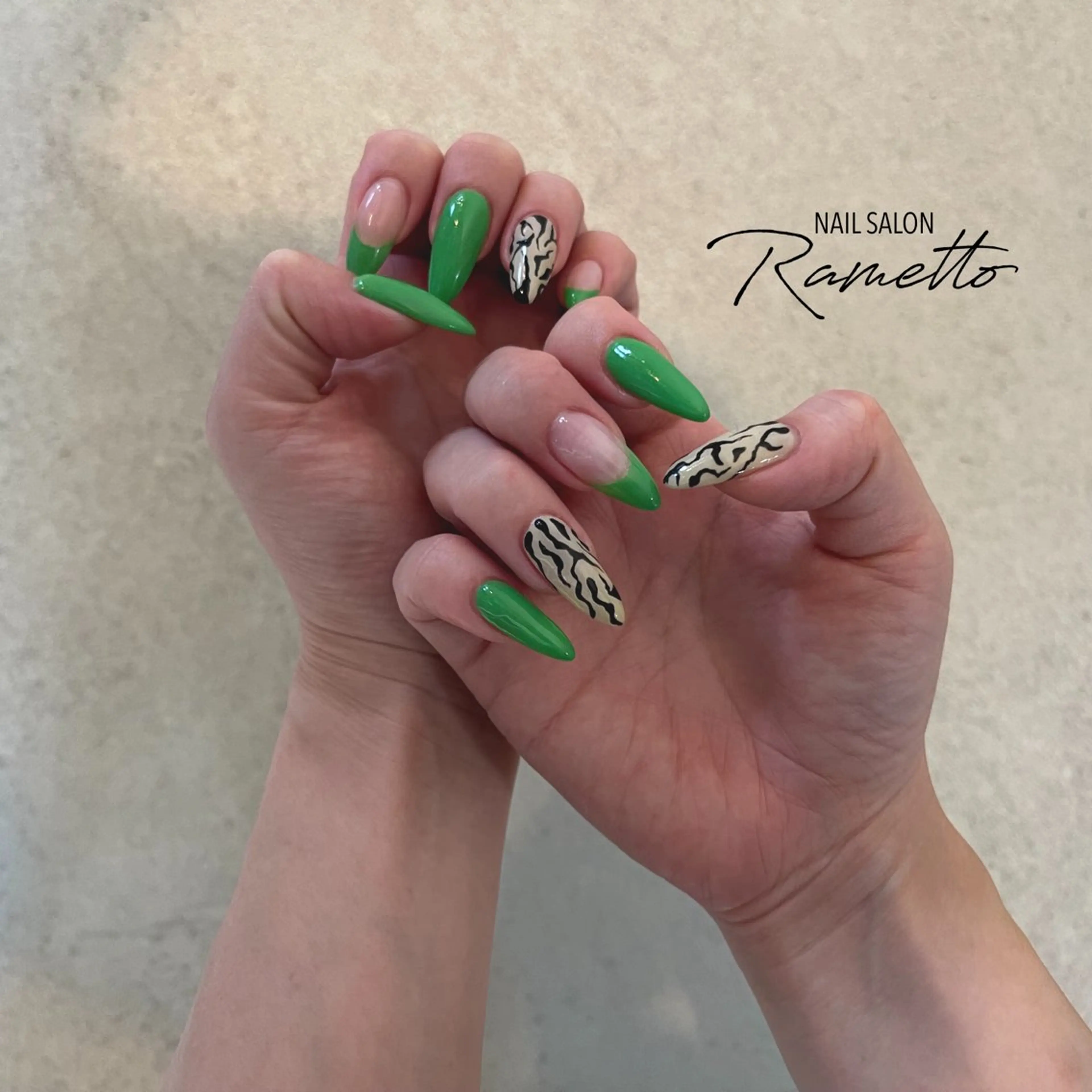 ネイル ハンドネイル NAILSALON Ramettoのネイルデザイン