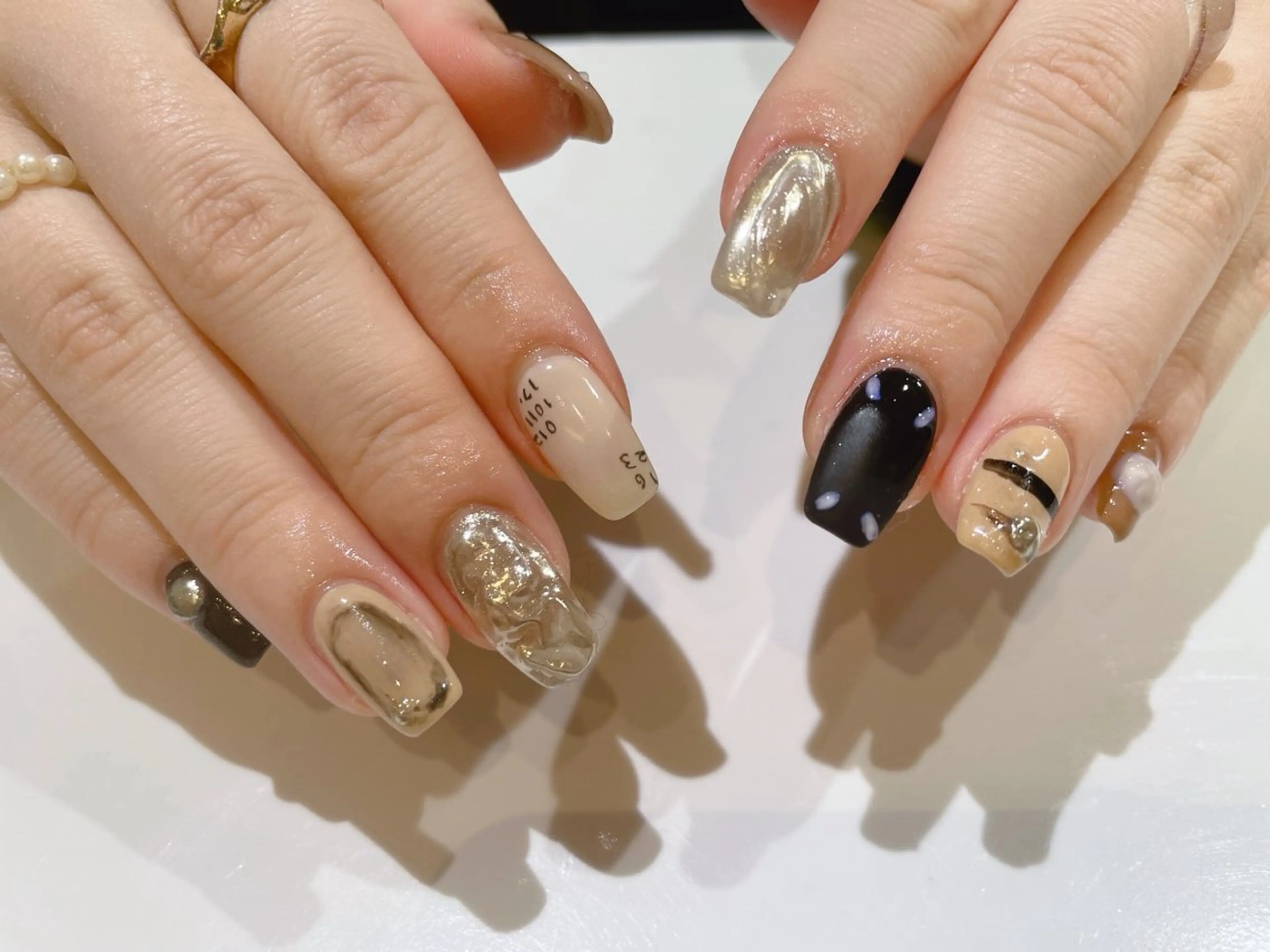 ネイル 舞田 苑香のネイルデザイン