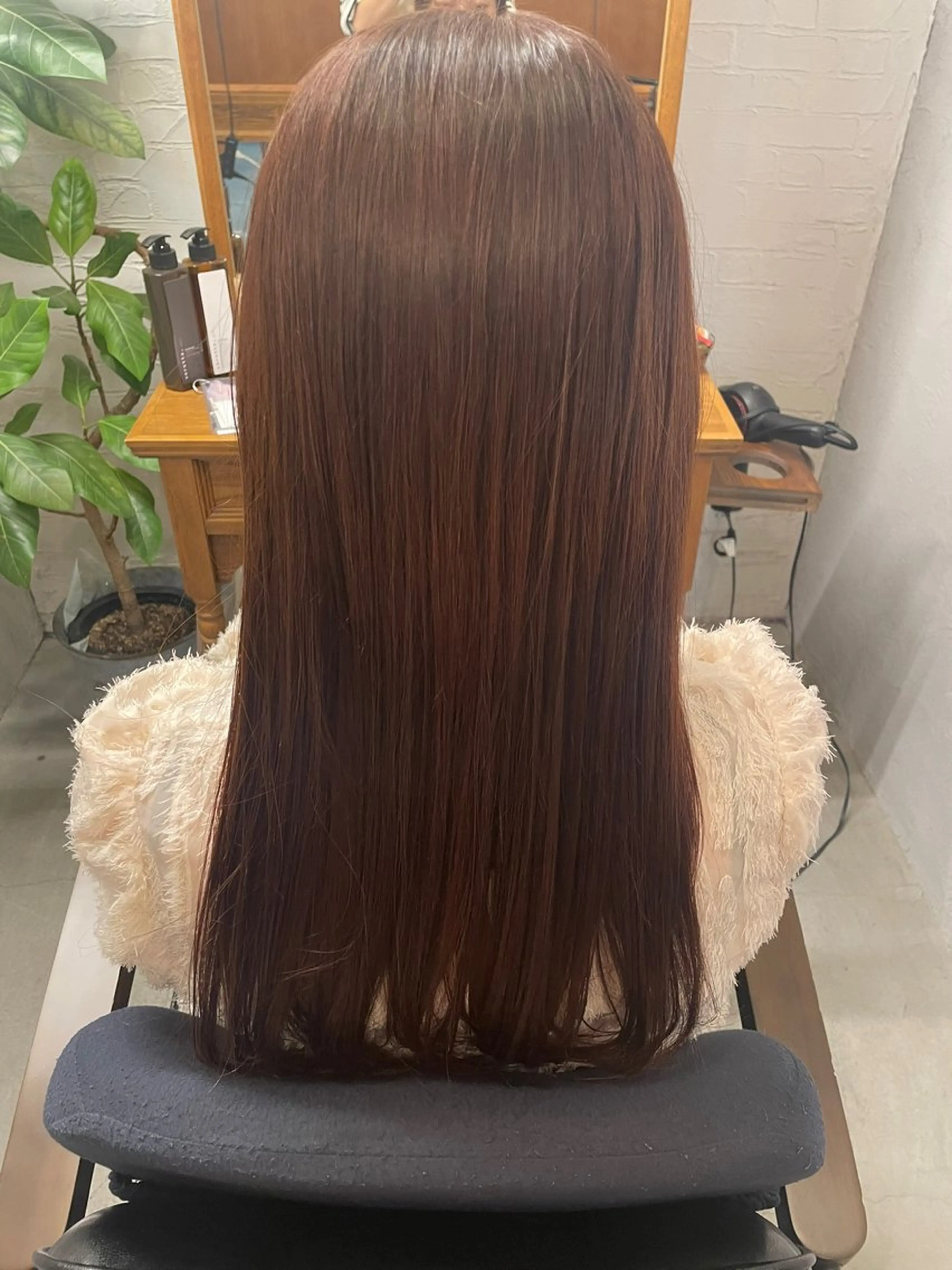 ロング カラー veretta.香里園所属・筒井 沙祐奈のヘアスタイル