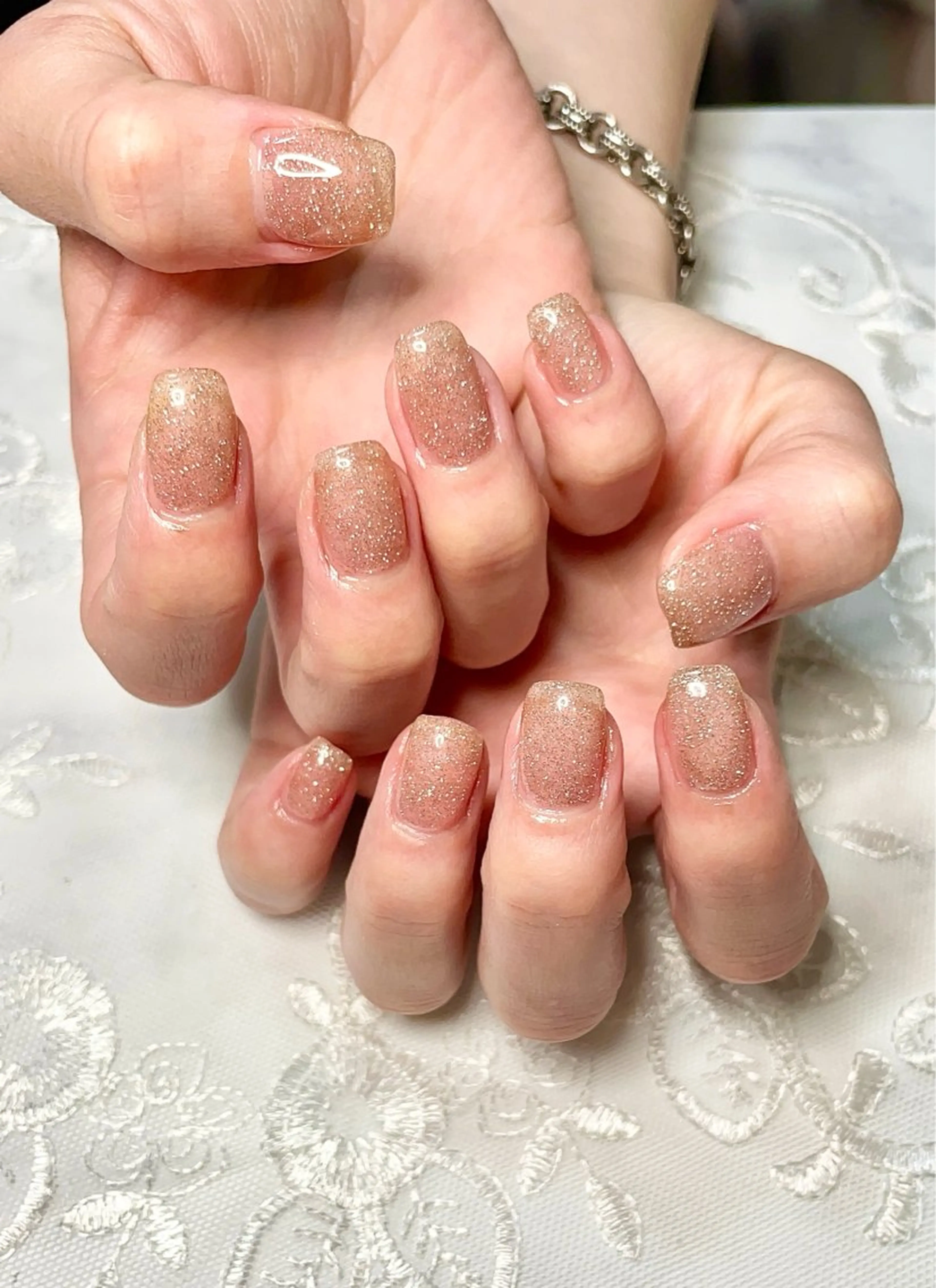 ネイル クリアネイル フラッシュネイル ハンドネイル ハンドケア Nail Salon Repos【ルポ】のネイルデザイン
