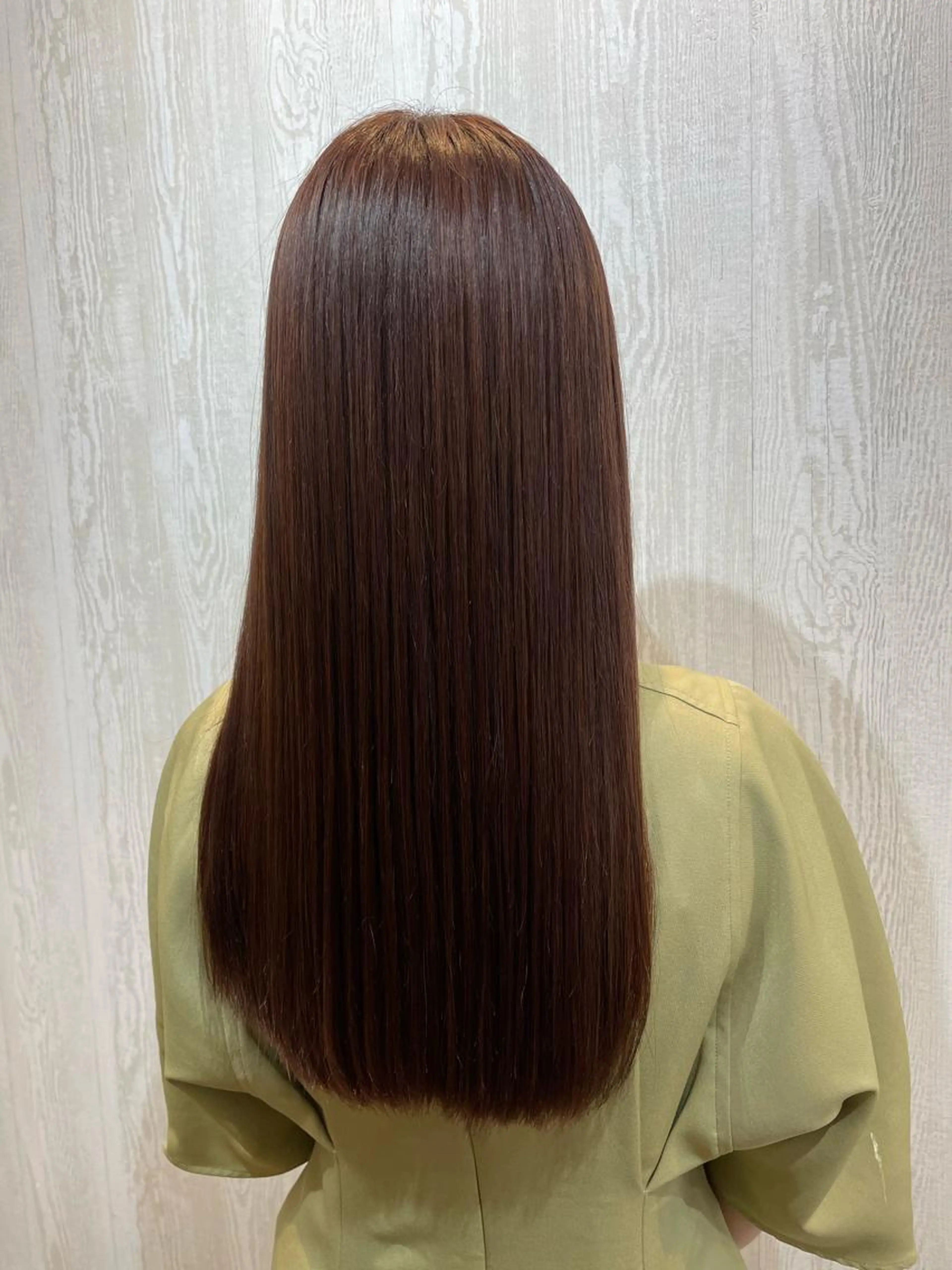 ⭐️ケアプロ超音波髪質改善トリートメント⭐️カラー+カット!12900円→9900円の写真