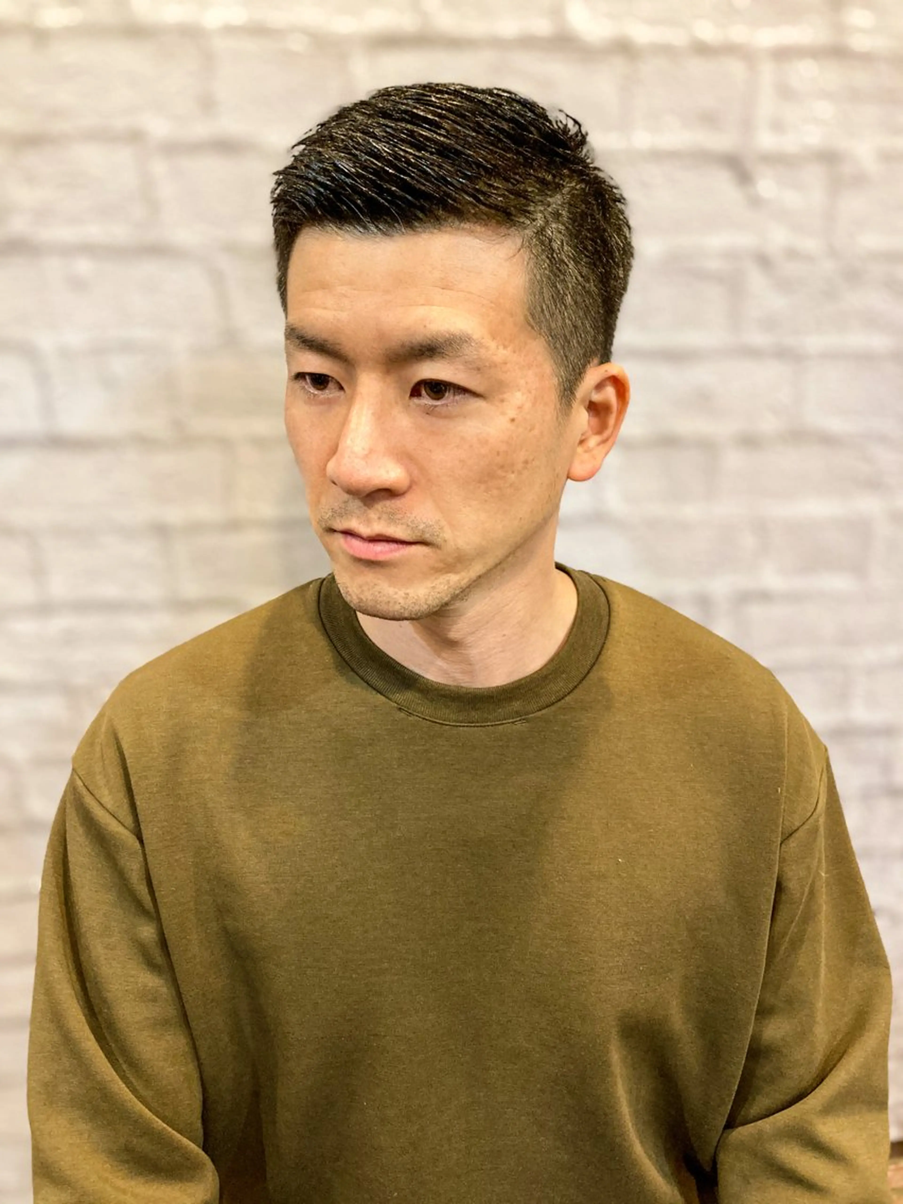 ショート メンズ カット ヘアカラー お客様満足度NO.1 小林真弥のヘアスタイル