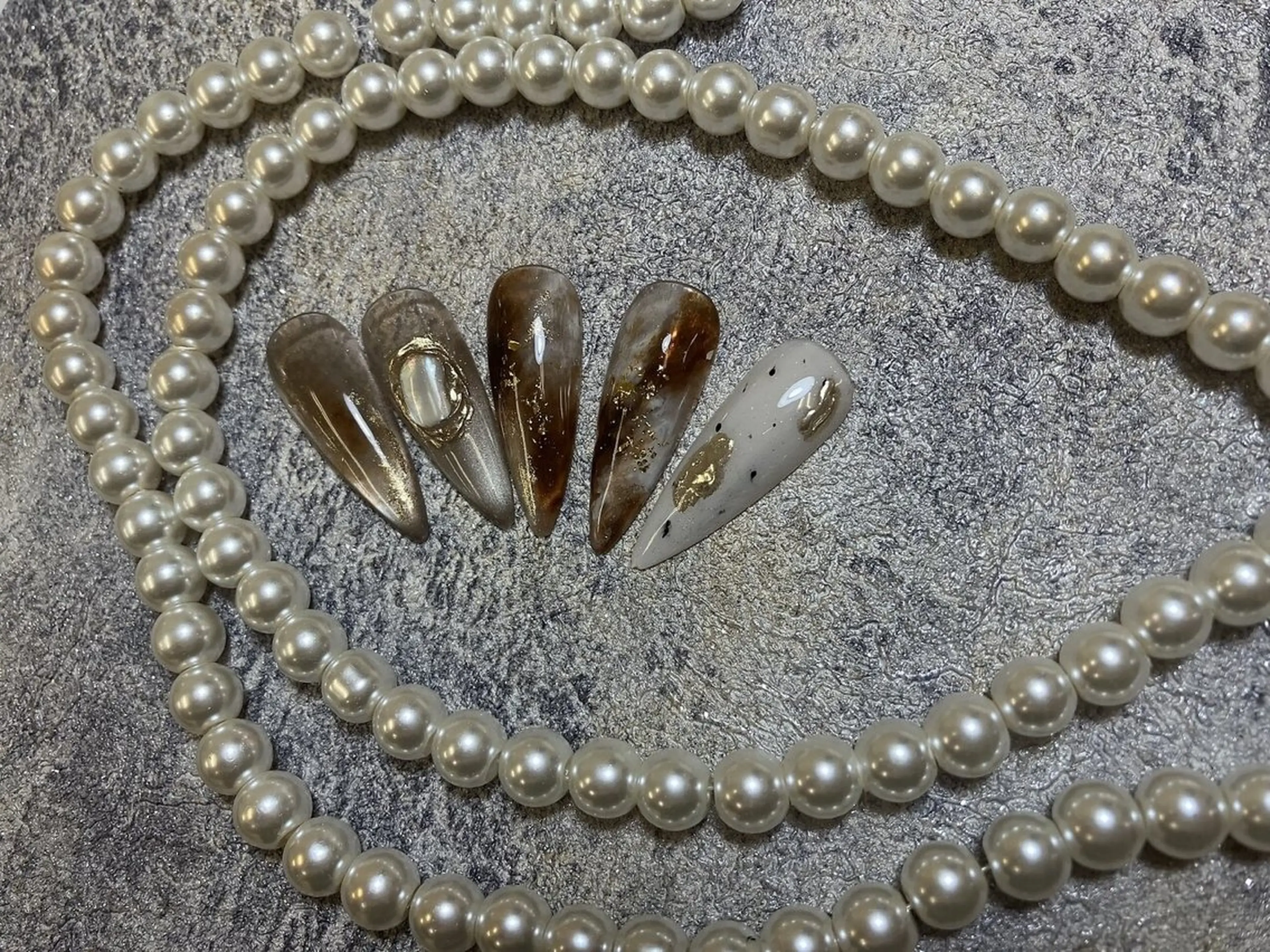 ネイル ニュアンスネイル ハンドネイル Pretty J nail salon（長さ出し専門店）所属・Pretty J （長さ出し専門店）のネイルデザイン