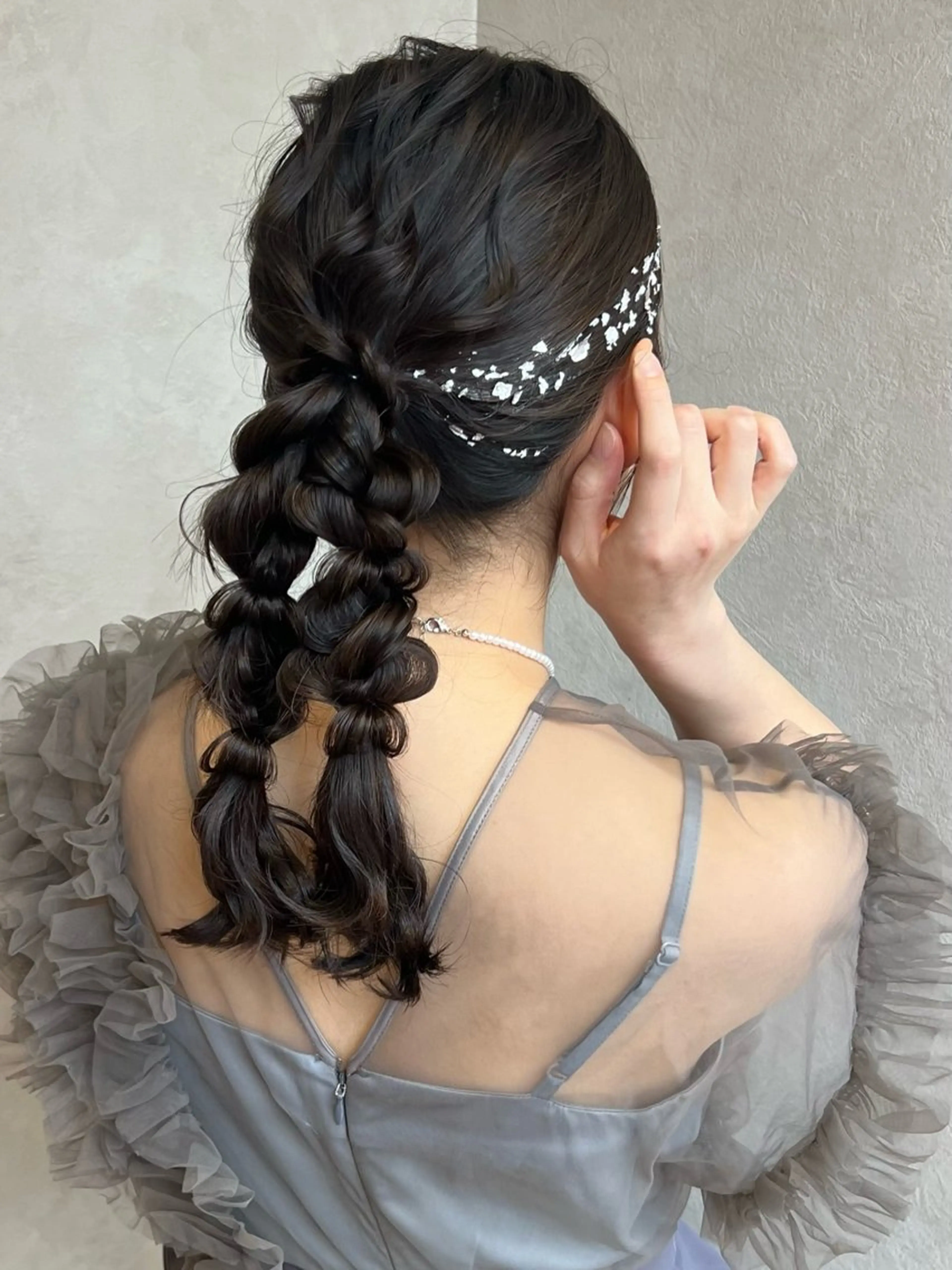 ヘアアレンジ ヘアセット 濱野 梨奈のヘアスタイル