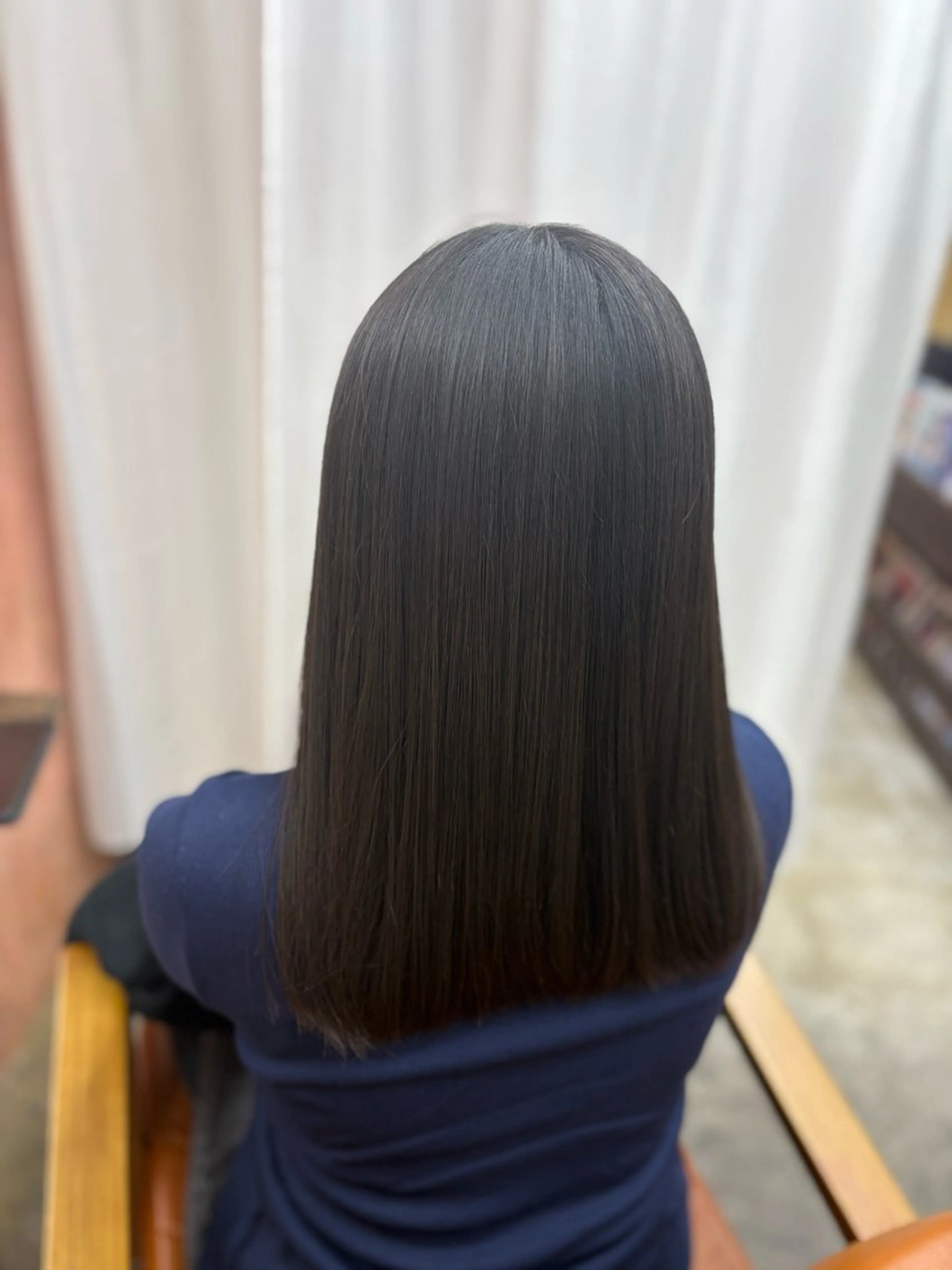 ミディアム 縮毛矯正 Retsu /UniQのヘアスタイル