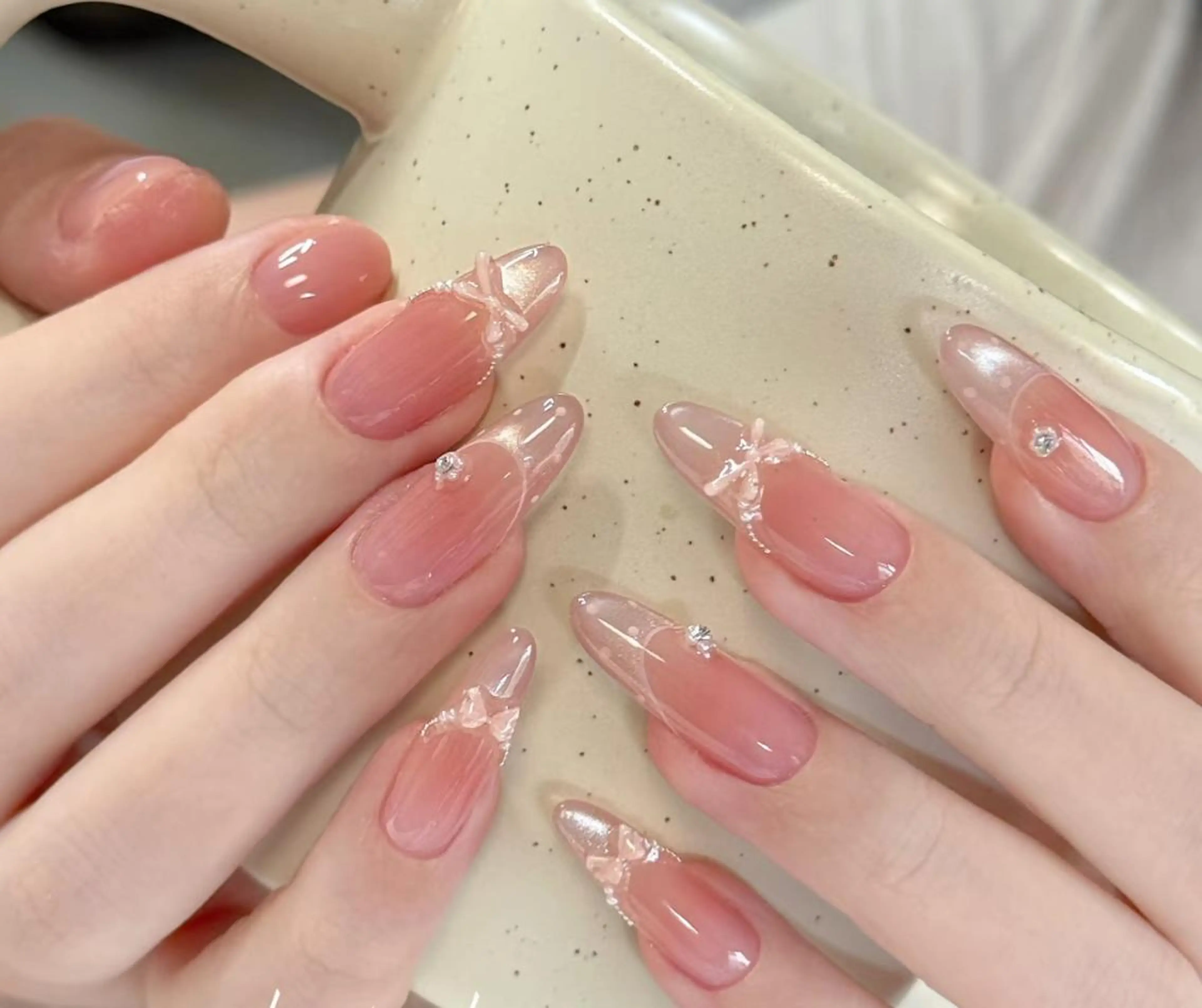 ネイル ハンドネイル By moonネイル 🌷ワンホン/韓国風のネイルデザイン