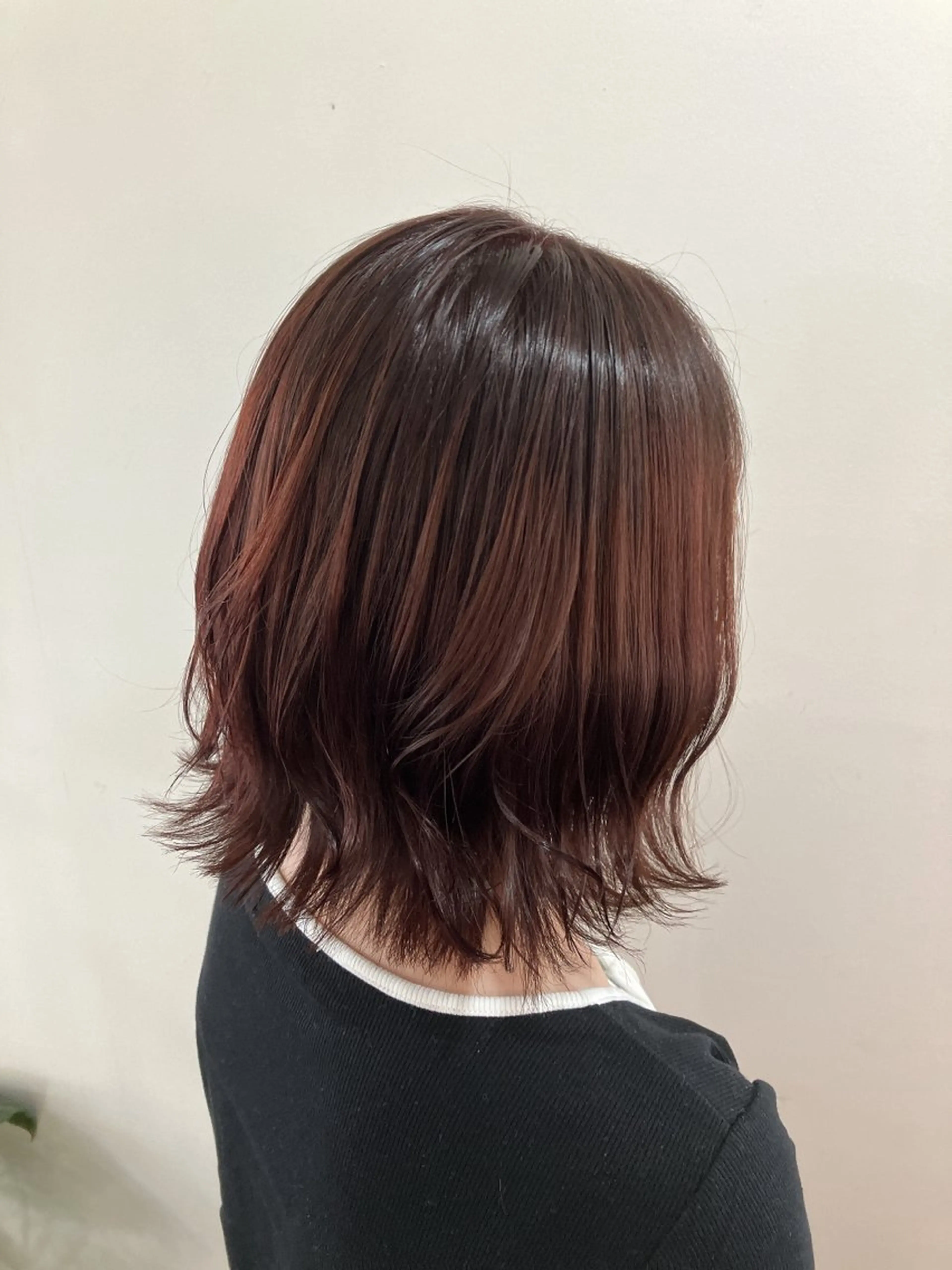 ミディアム カラー トリートメント カット ヘアカラー 佐藤悠生/ メンズカット．パーマのヘアスタイル