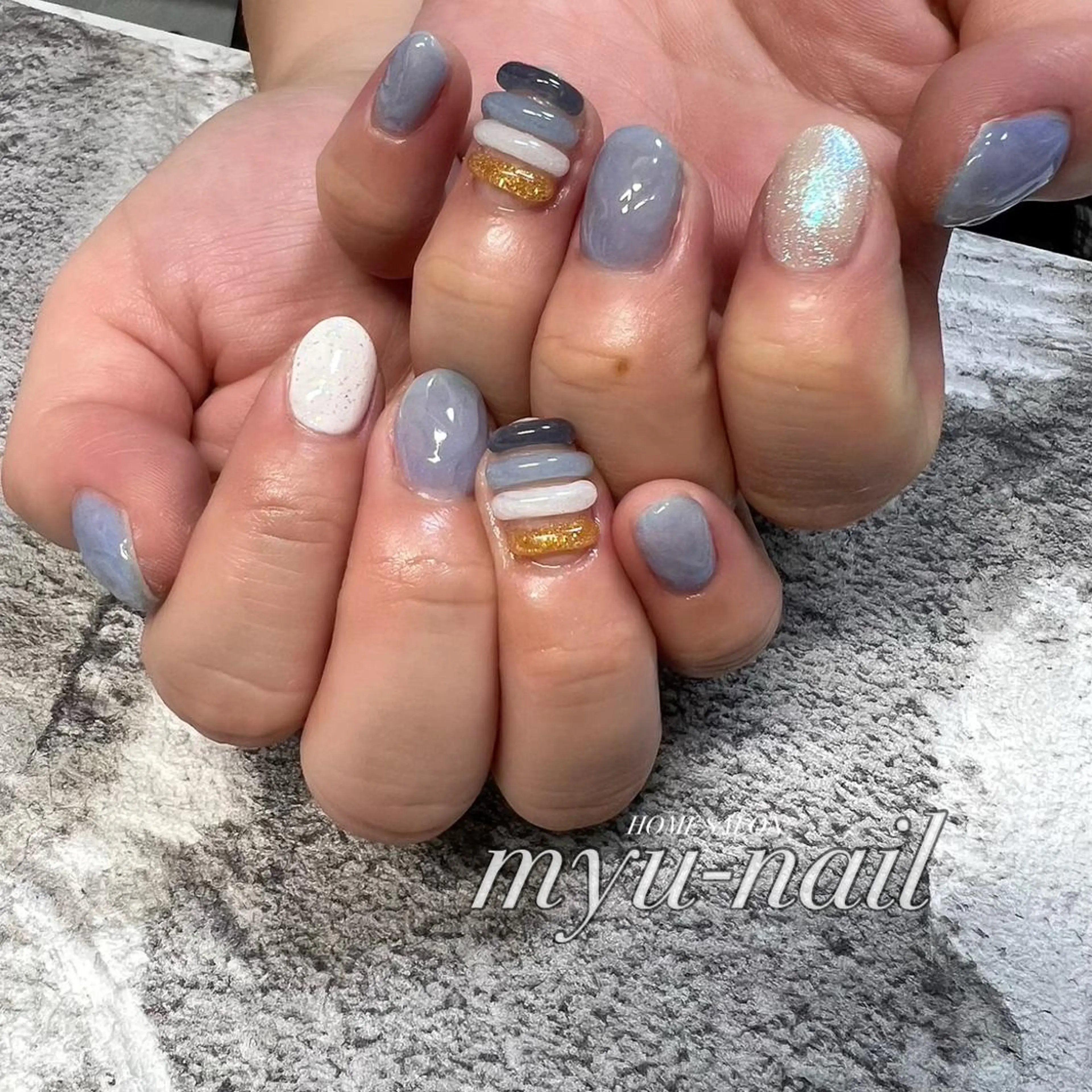 ネイル ホームサロン myu-nailのネイルデザイン