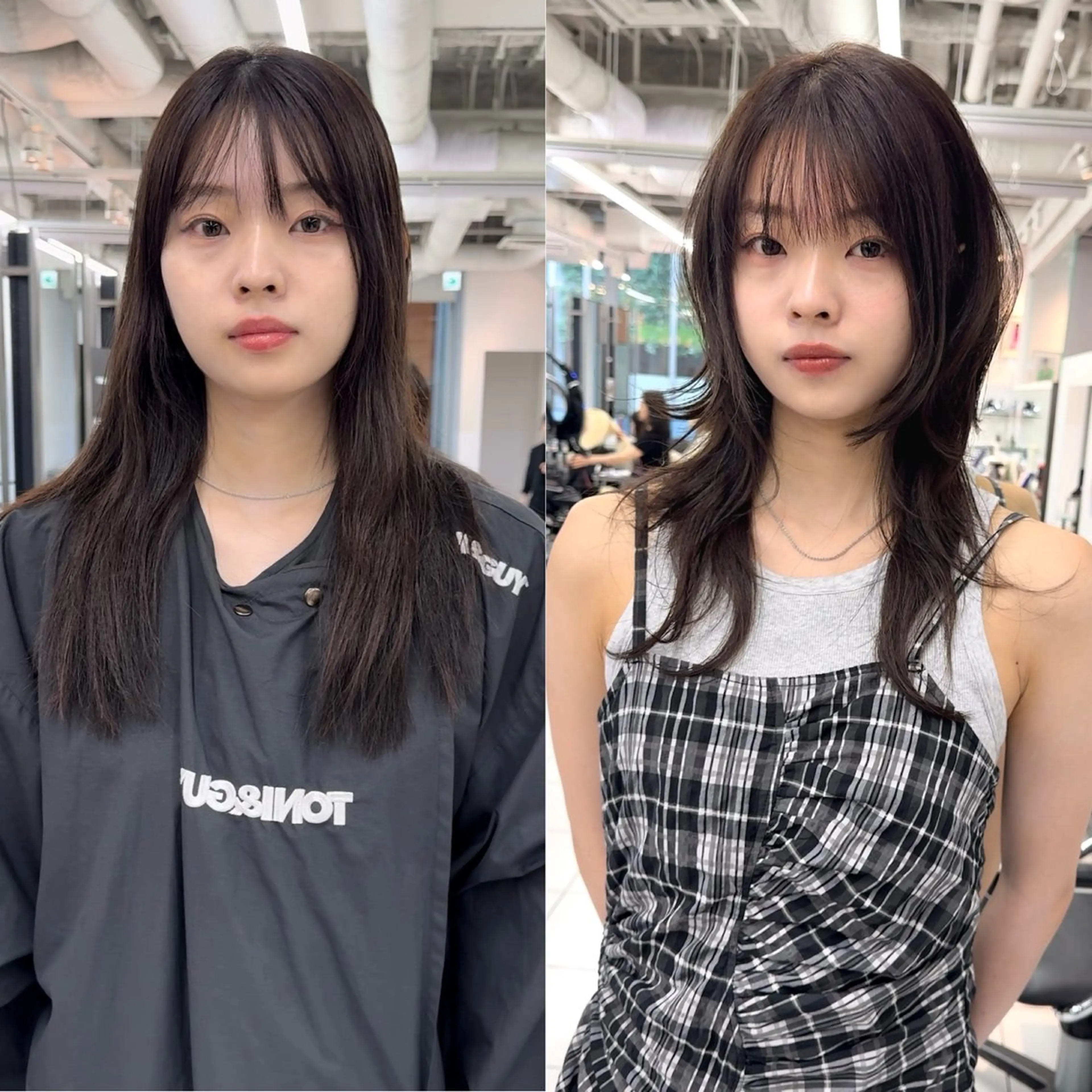 ロング ミディアムレイヤー/ ロングレイヤー堀匠吾のヘアスタイル