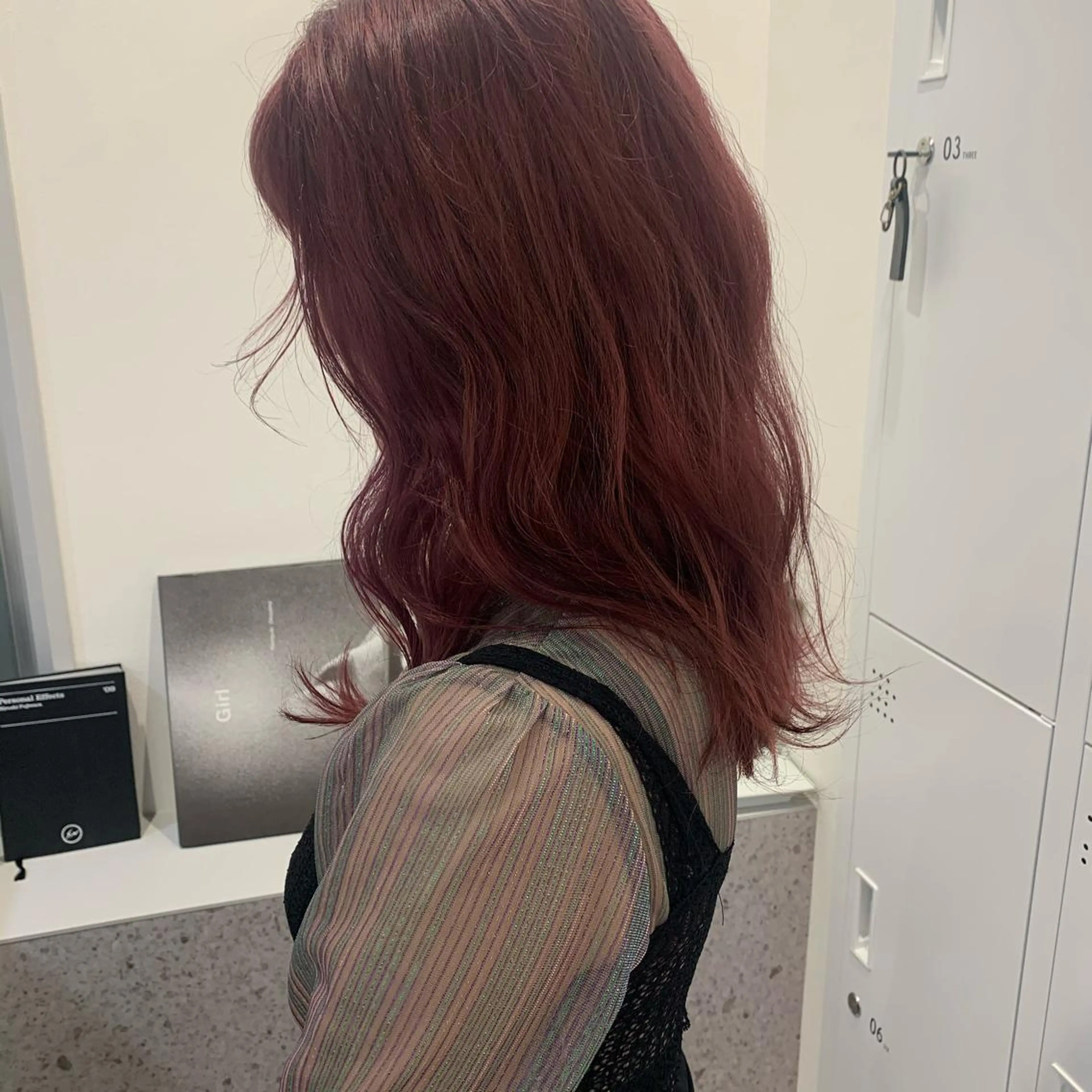 カラー MARU レイヤー/パーマのヘアスタイル