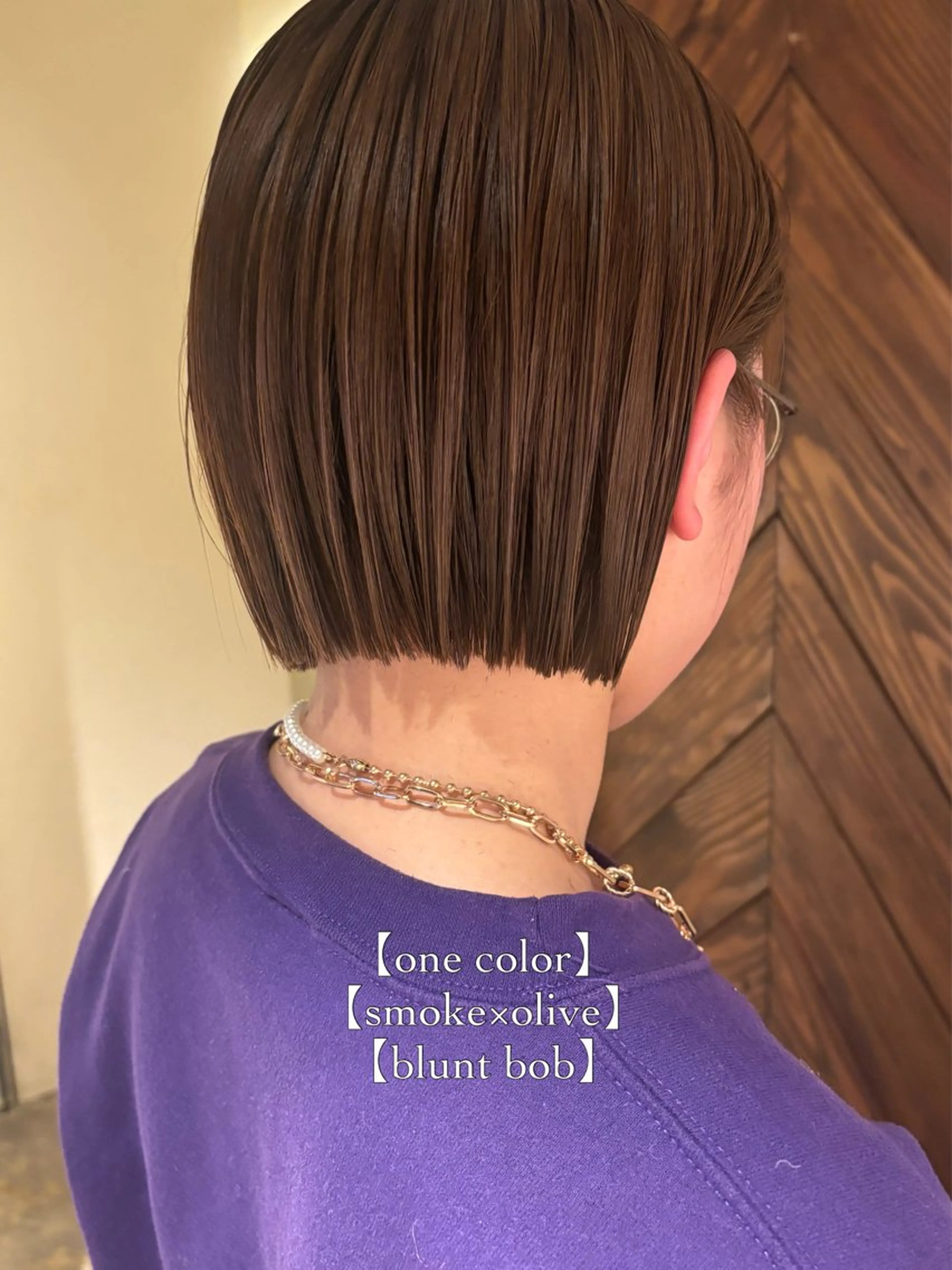 ミディアム カラー カット ヘアカラー ⌇透明感color 🎀ᴍᴇɢᴜᴍɪ ⌇のヘアスタイル