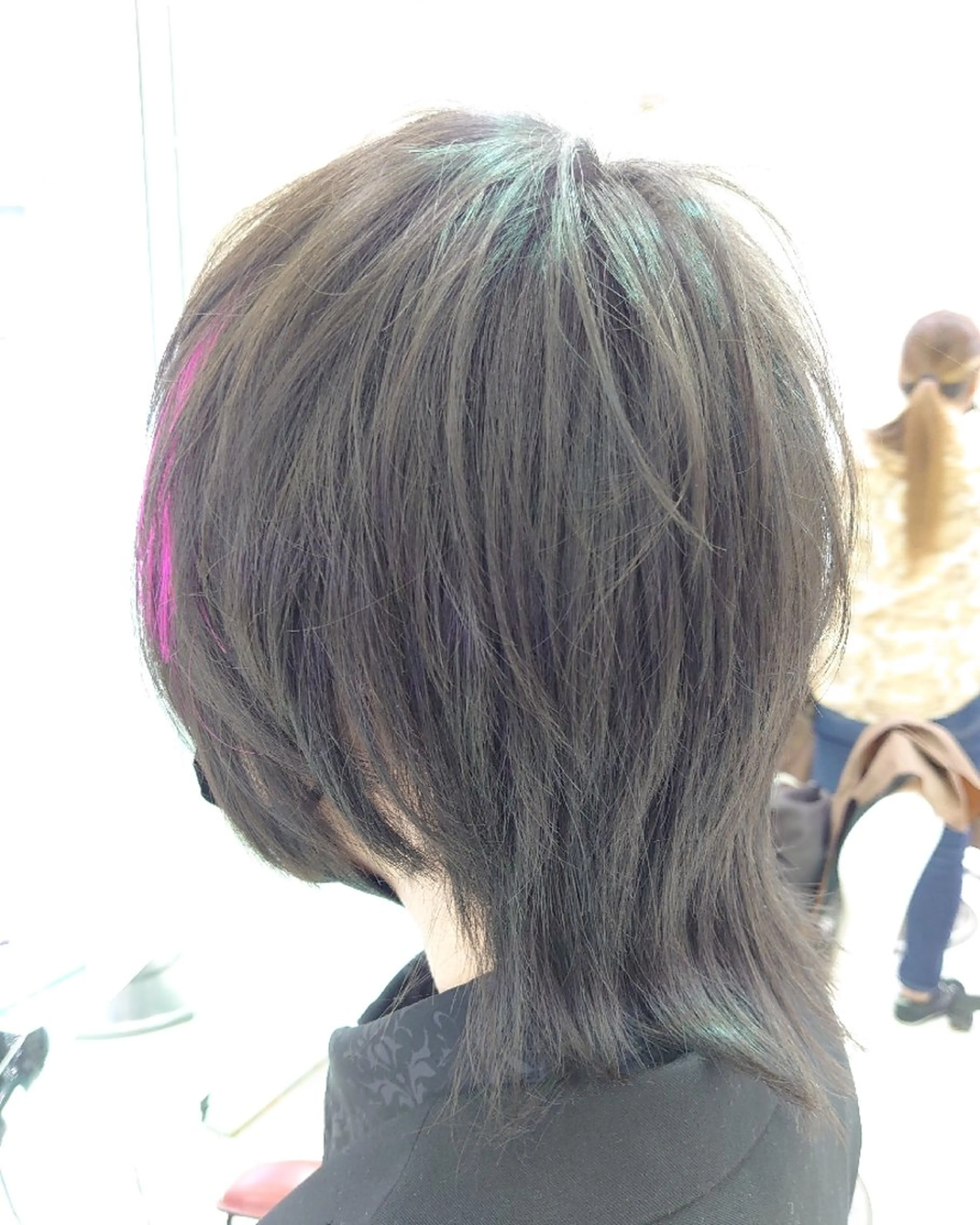 ミディアム ヘアアレンジ メンズ メンズウルフカット ウルフカット 🐺一ノ瀬 凌 / デザインウルフ🐺のヘアスタイル