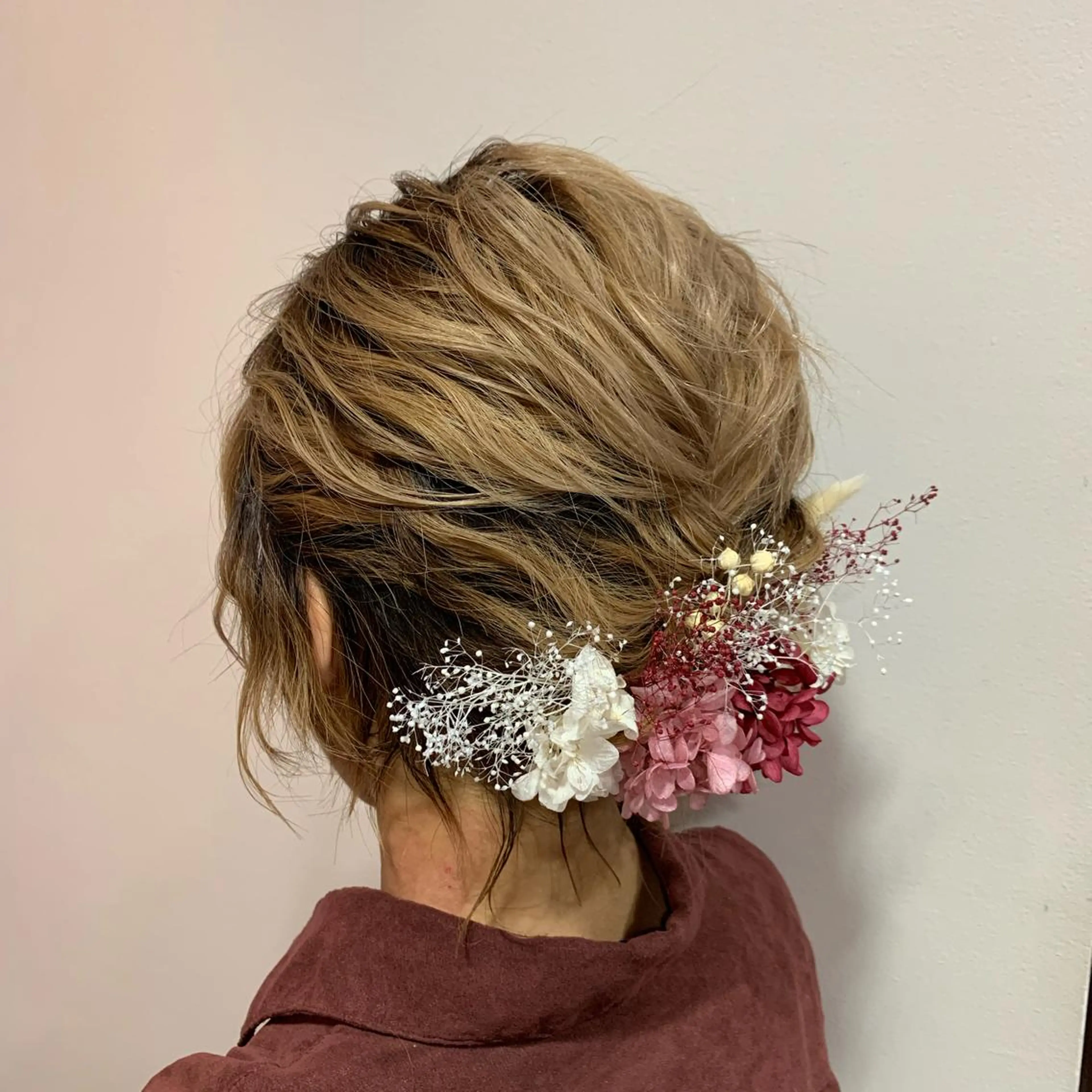 ショート ヘアアレンジ インナーカラー🧸 suzunaのヘアスタイル