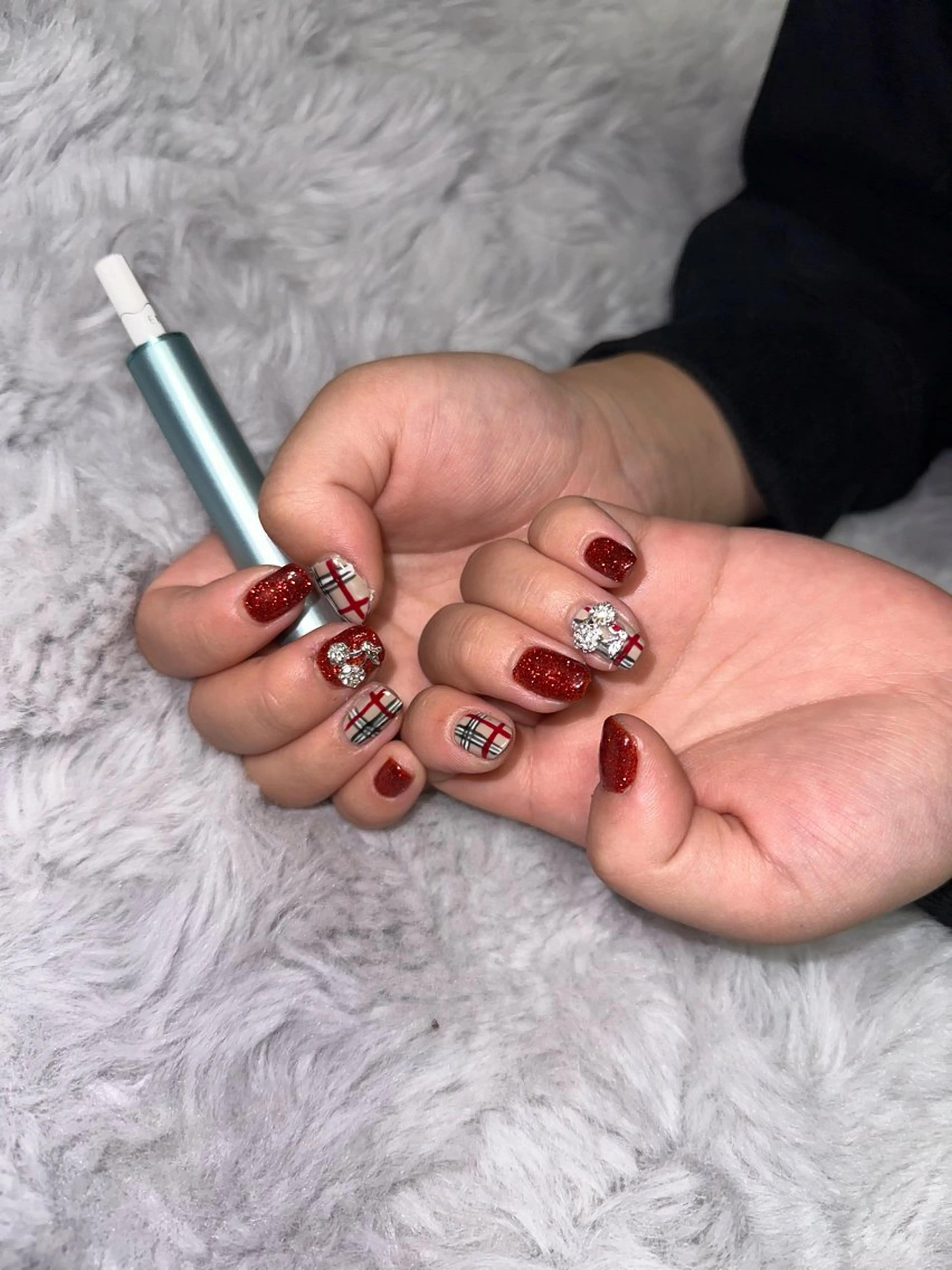 ショート ハンドネイル Welina by nail＆Mimi tubo Jewelry所属・Welina by nailのネイルデザイン
