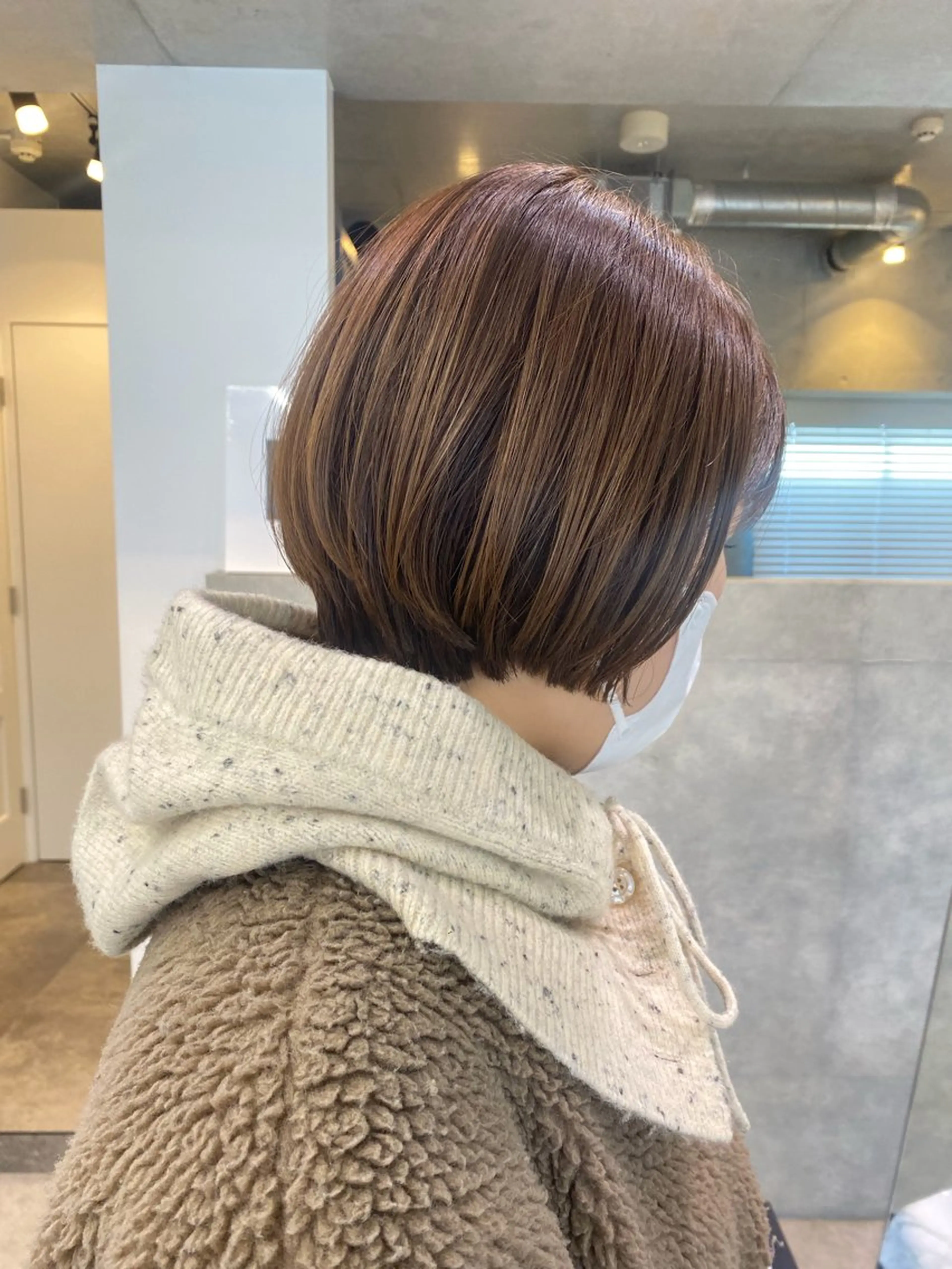 ショート 室谷 侑奈のヘアスタイル