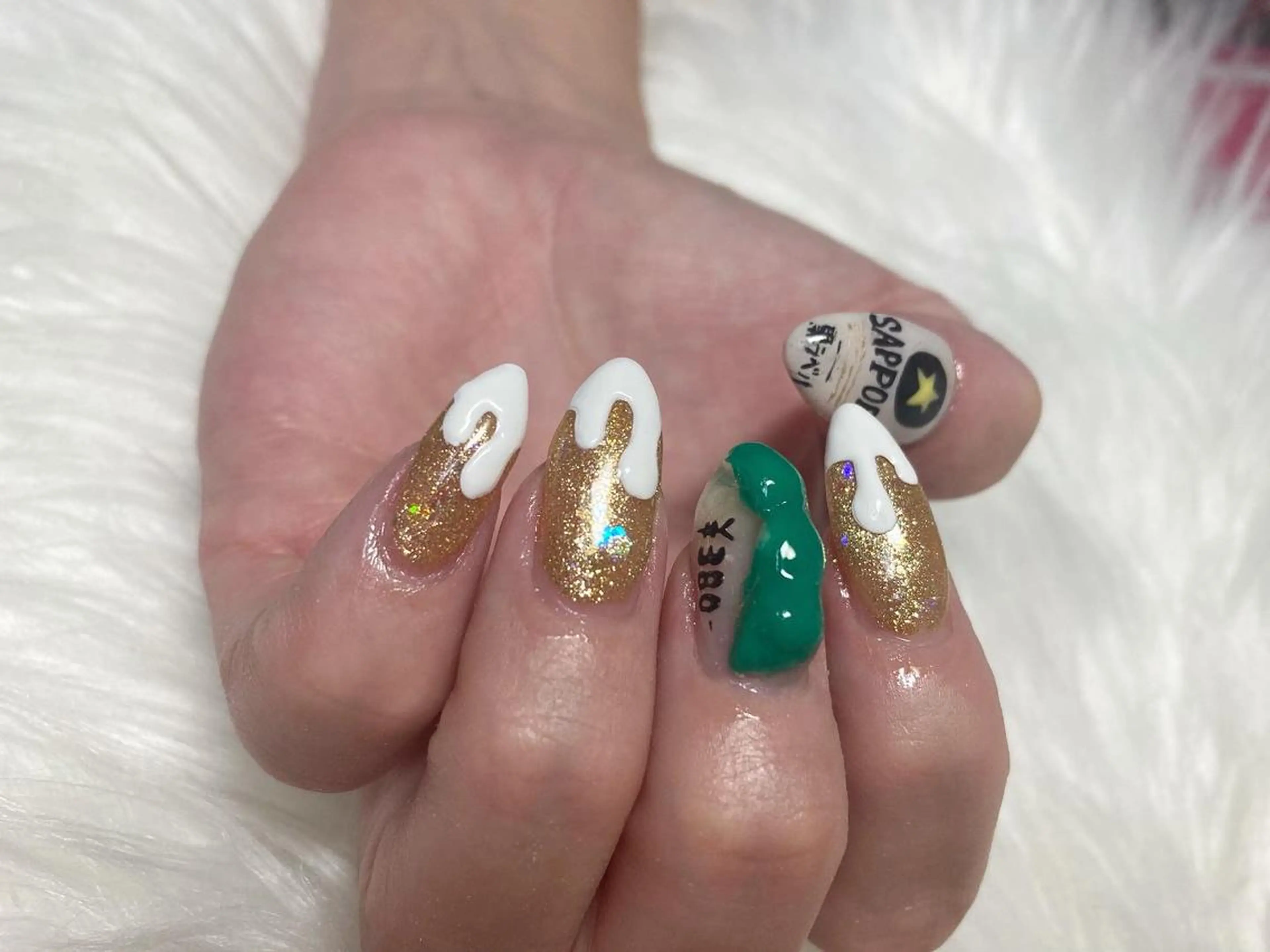 セミロング ネイル nail yukkoのネイルデザイン