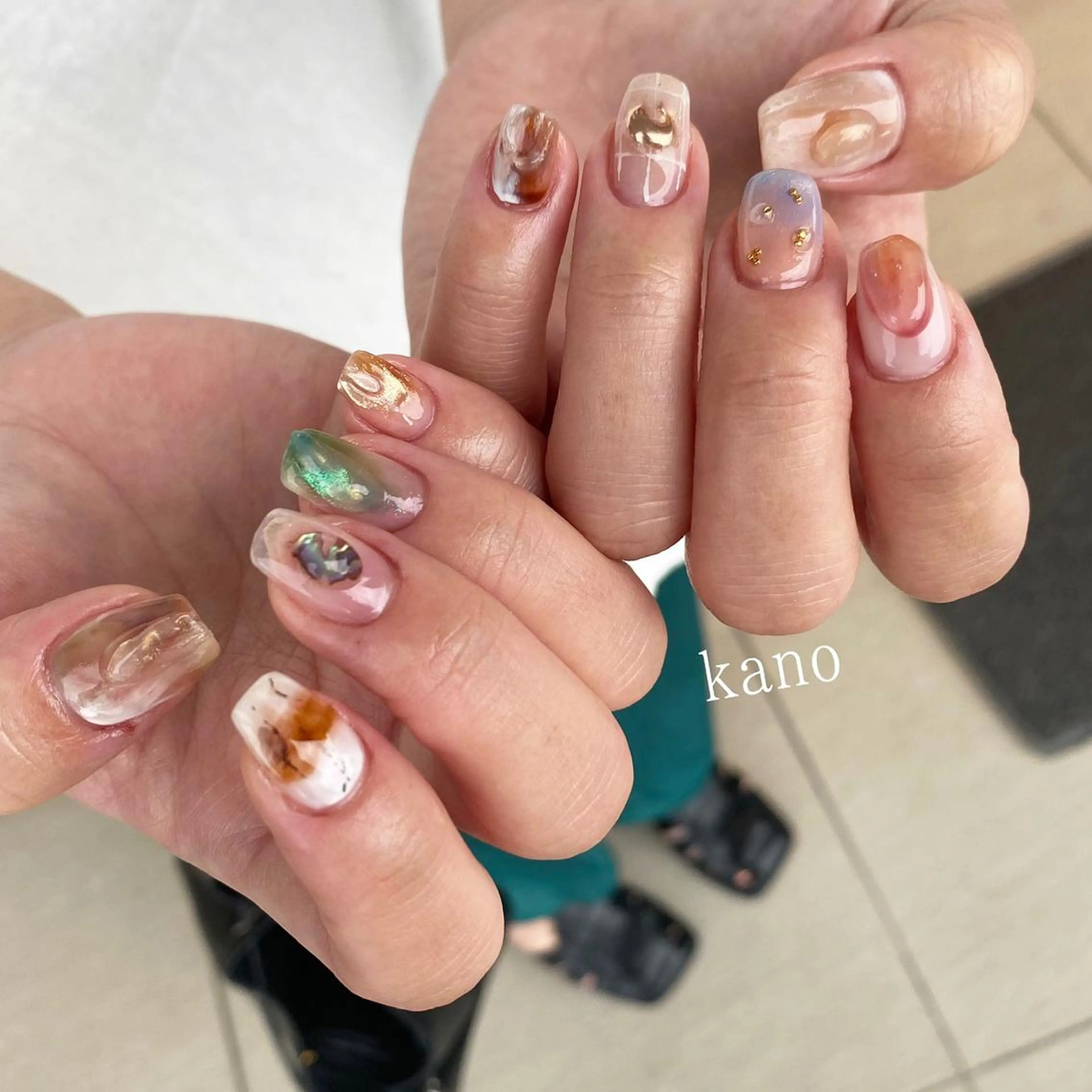 ネイル ハンドネイル måNe(モーネ)/ Kano .のネイルデザイン