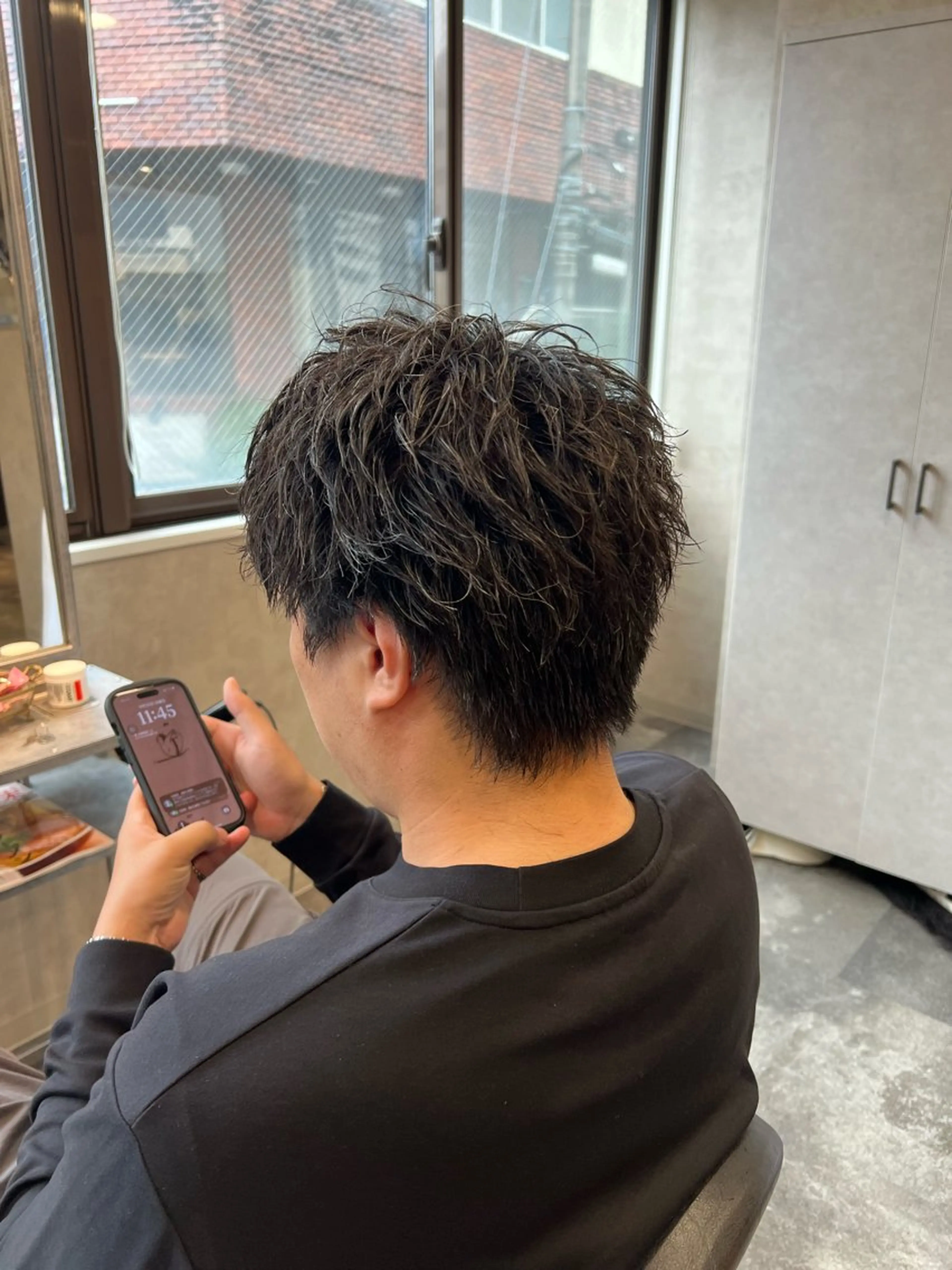 ショート パーマ ヘアアレンジ メンズ ショートヘア カット パーマ メンズ特化/カラー/ パーマ/ケイシンのヘアスタイル