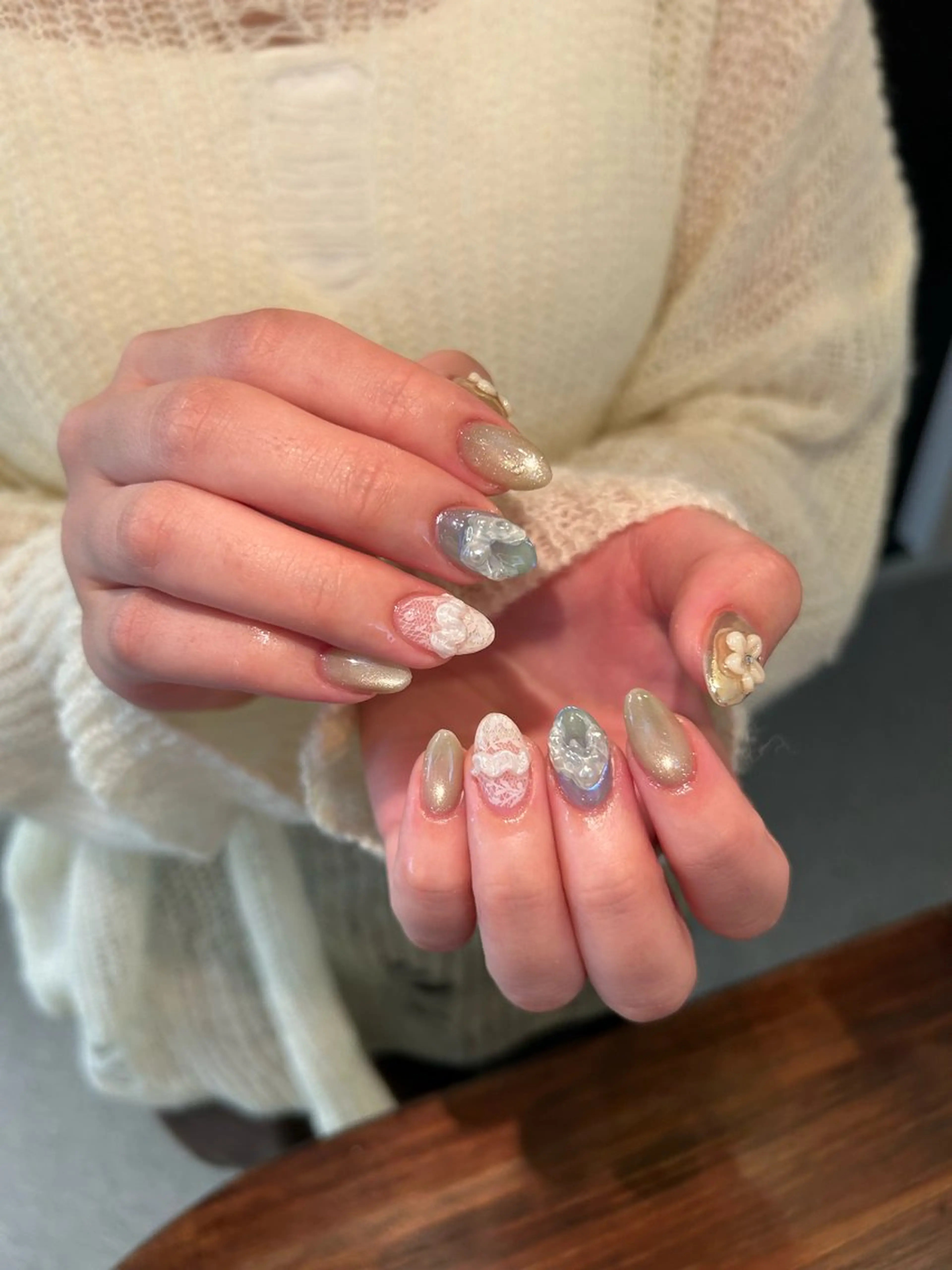 ネイル ハンドネイル era所属・かわた まいのネイルデザイン