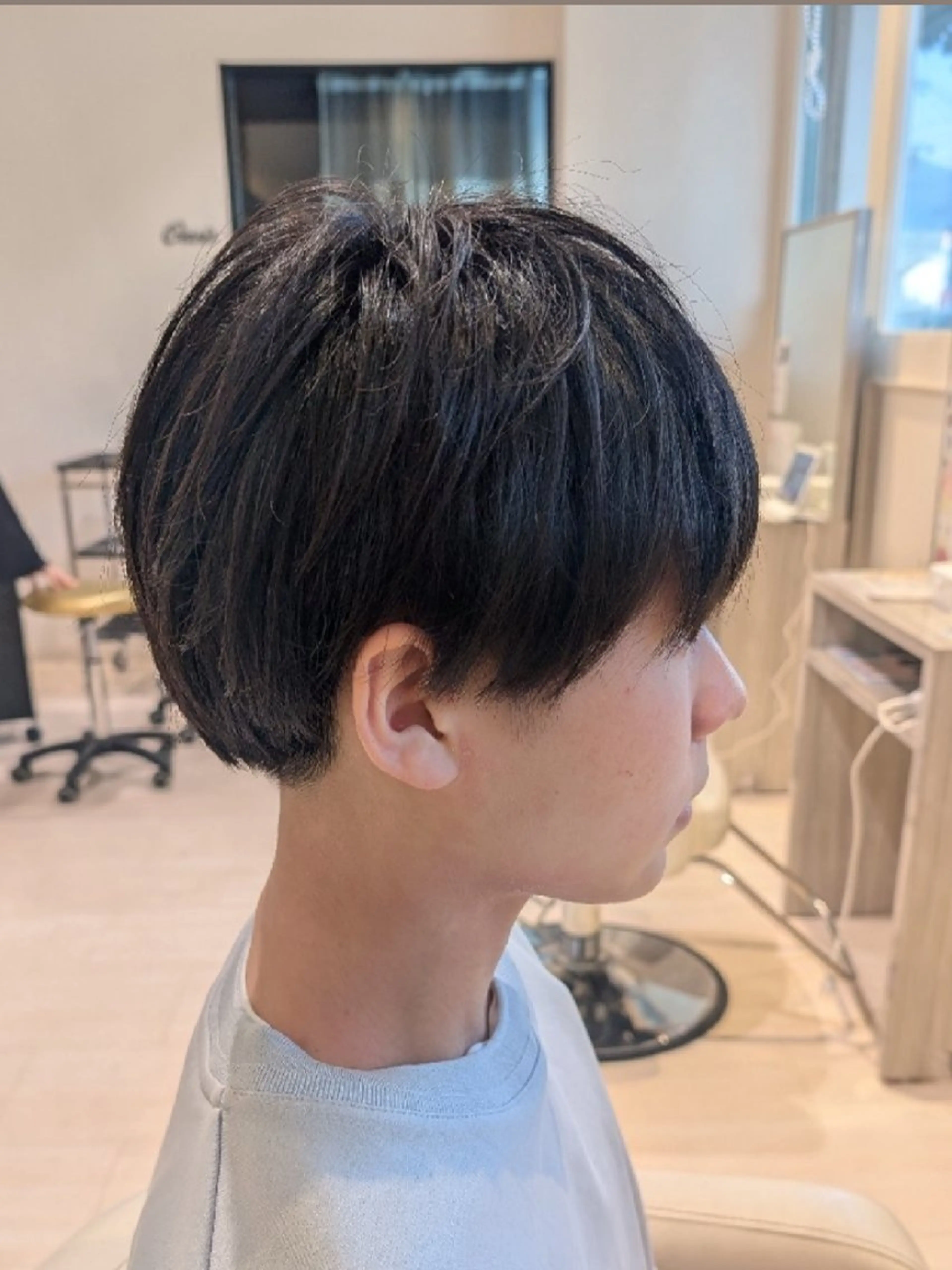 ショート メンズ マッシュ 刈り上げ カット 田端 みおと🐱のヘアスタイル