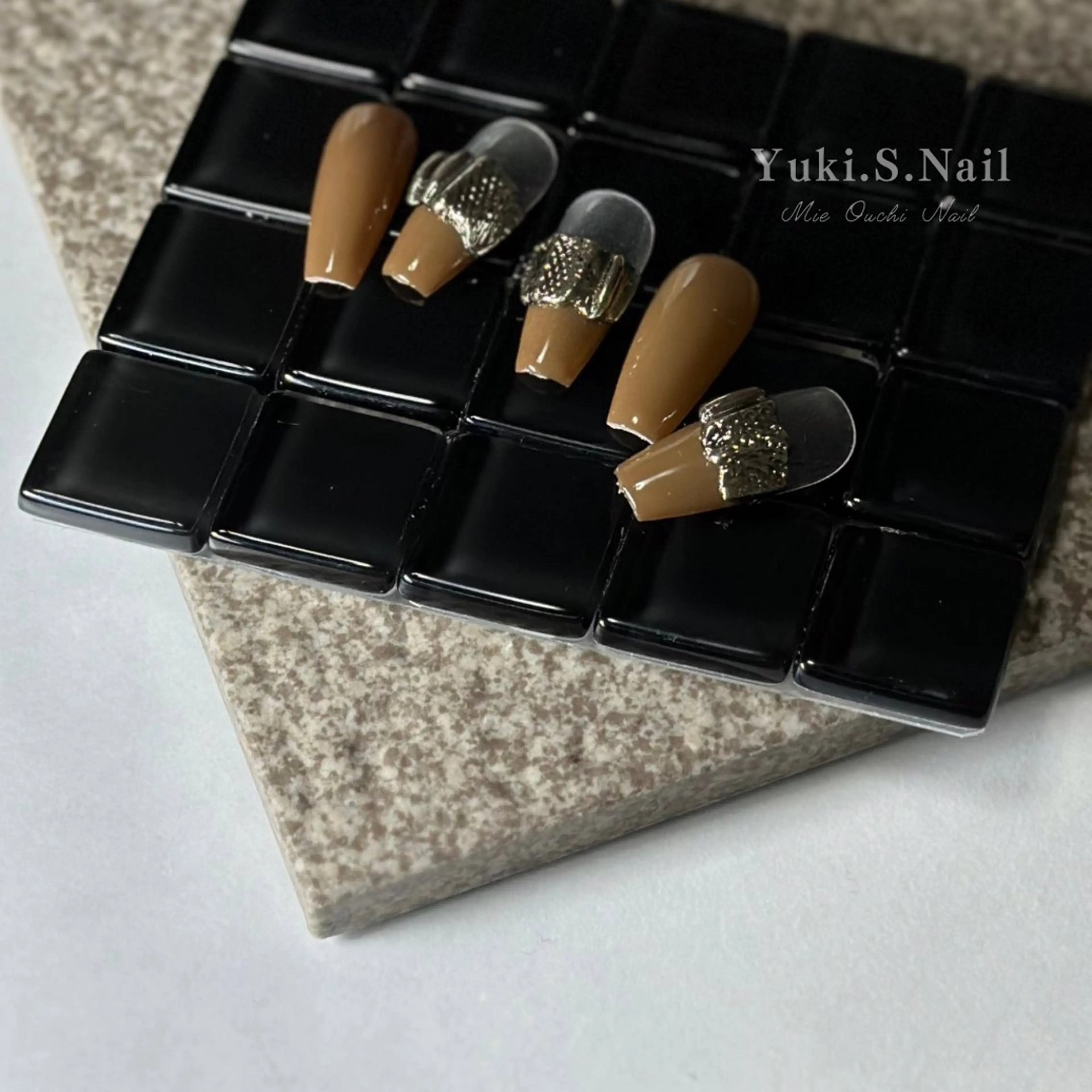 ロング ハンドネイル Yuki S.Nailのネイルデザイン