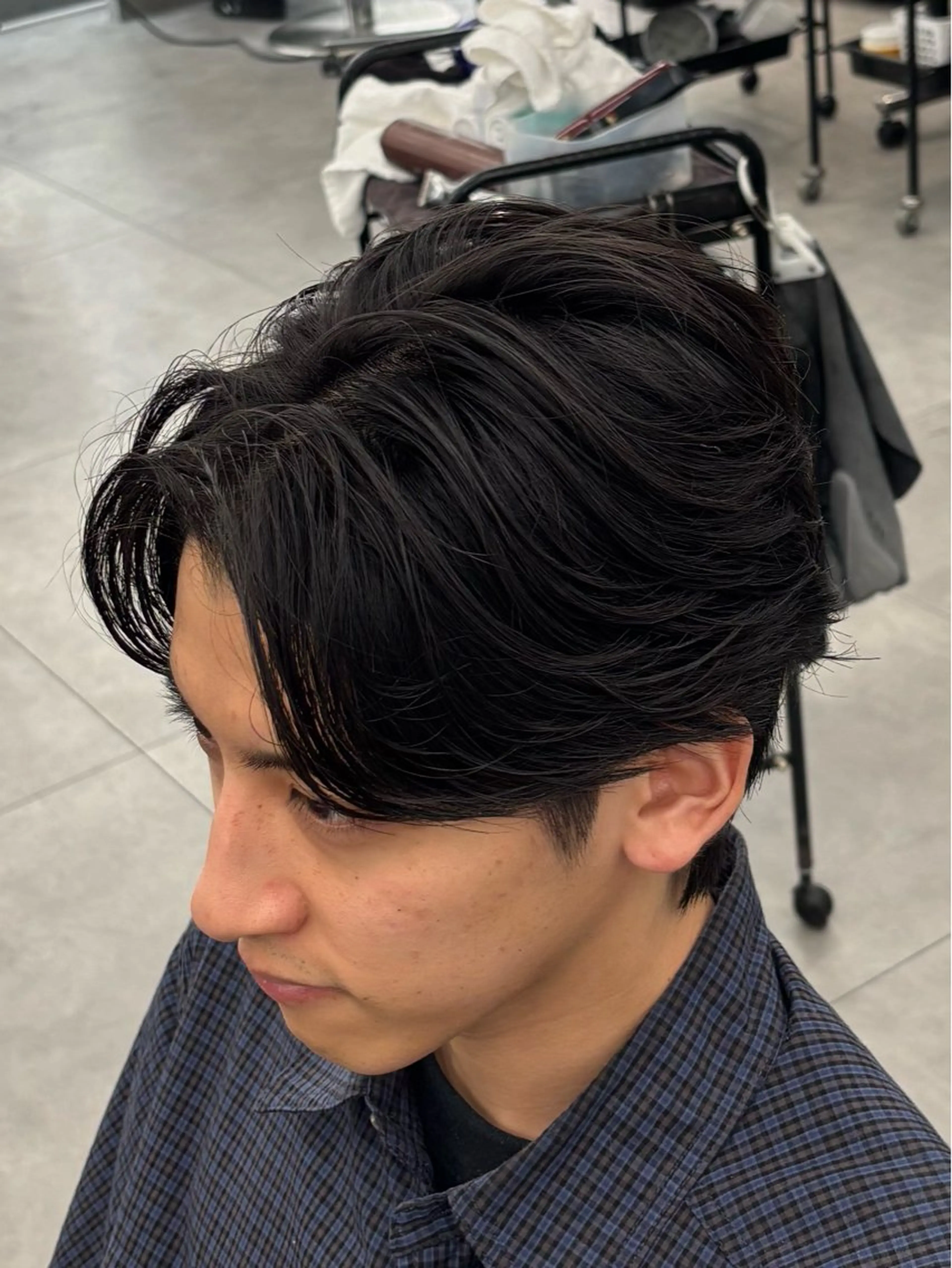 カット➕パーマ❤️‍🔥　初パーマ大歓迎👊🏿　フェザーパーマ🪽の写真