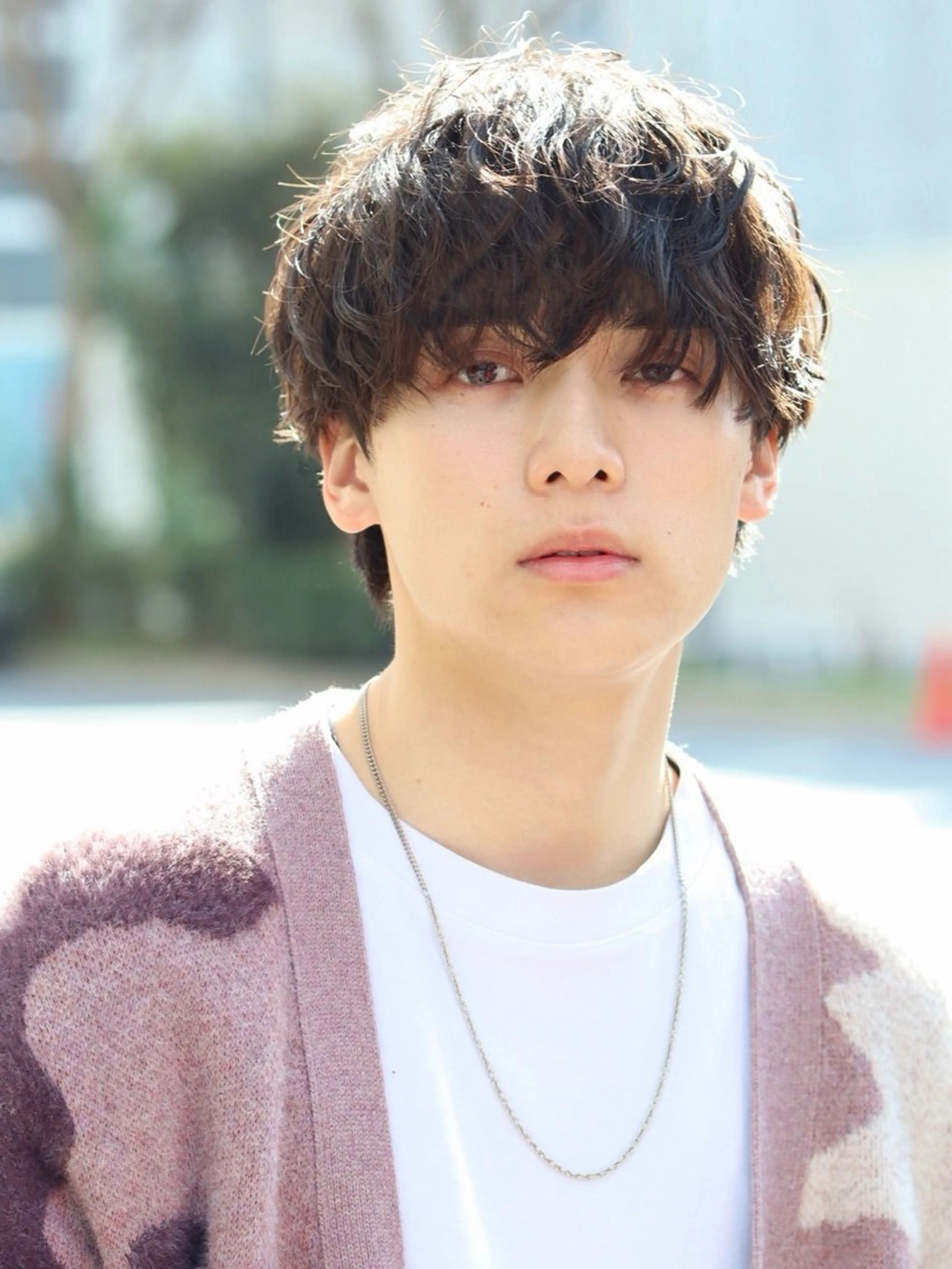 ショート パーマ メンズ カット パーマ トリートメント ヘアセット サロンズ内B区画所属・新宿メンズ専門 メンズパーマ特化のヘアスタイル