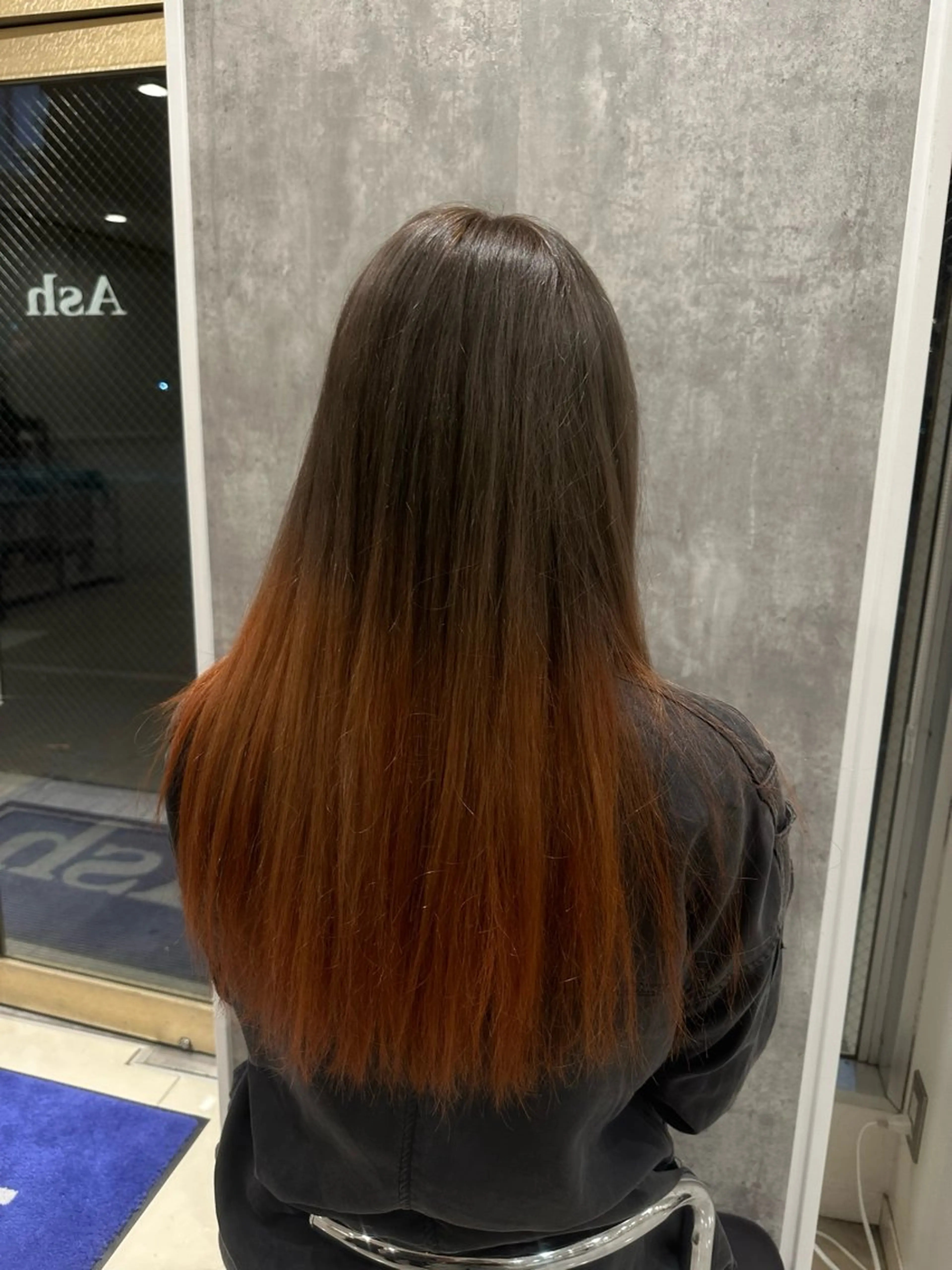ロング カラー ブリーチ ダブルカラー ヘアカラー 💎玉村 愛李💎 【ash 津田沼店】のヘアスタイル