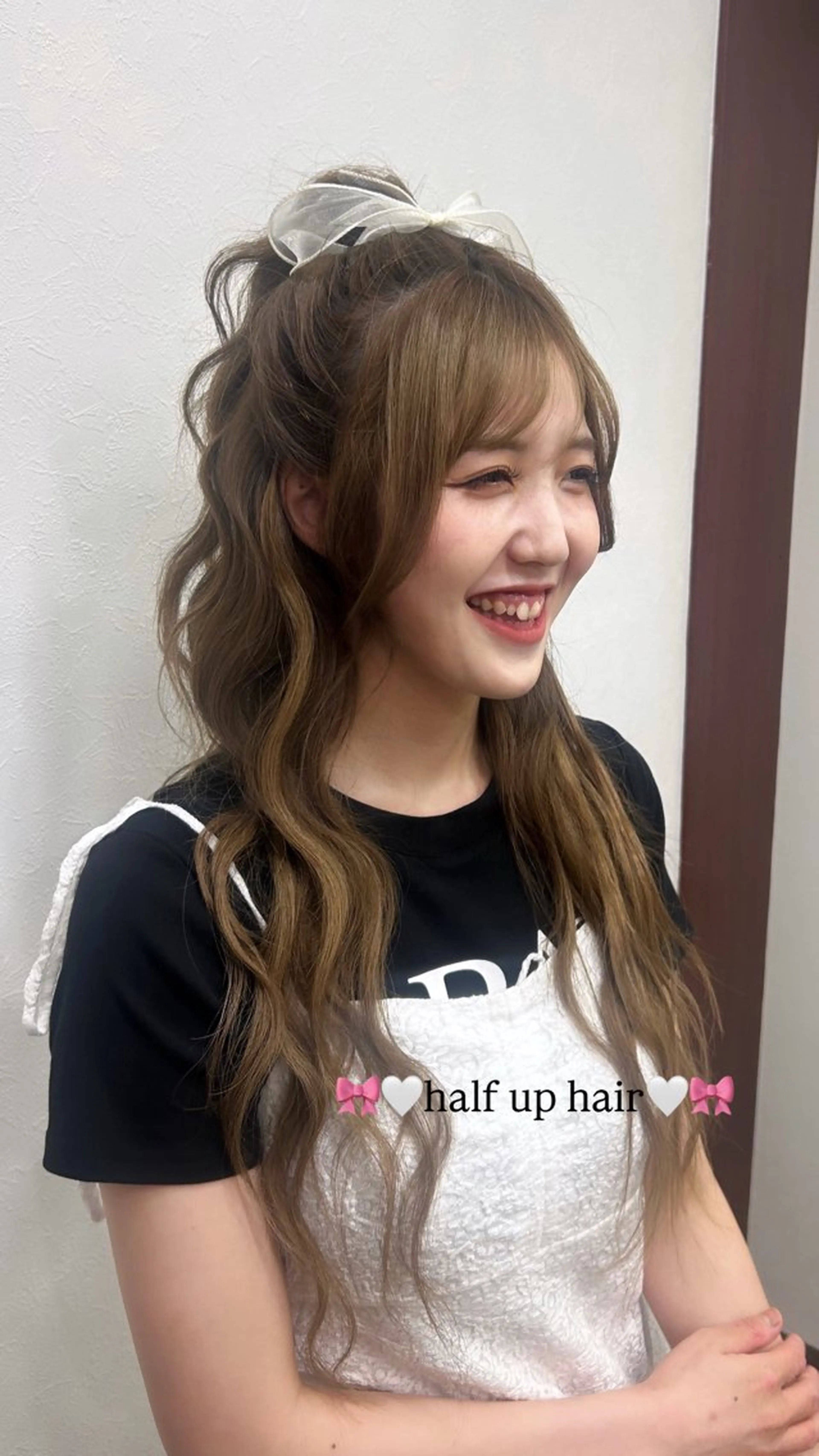 ヘアアレンジ ハーフアップ ヘアセット 🎀HARU 하루🎀のその他イメージ
