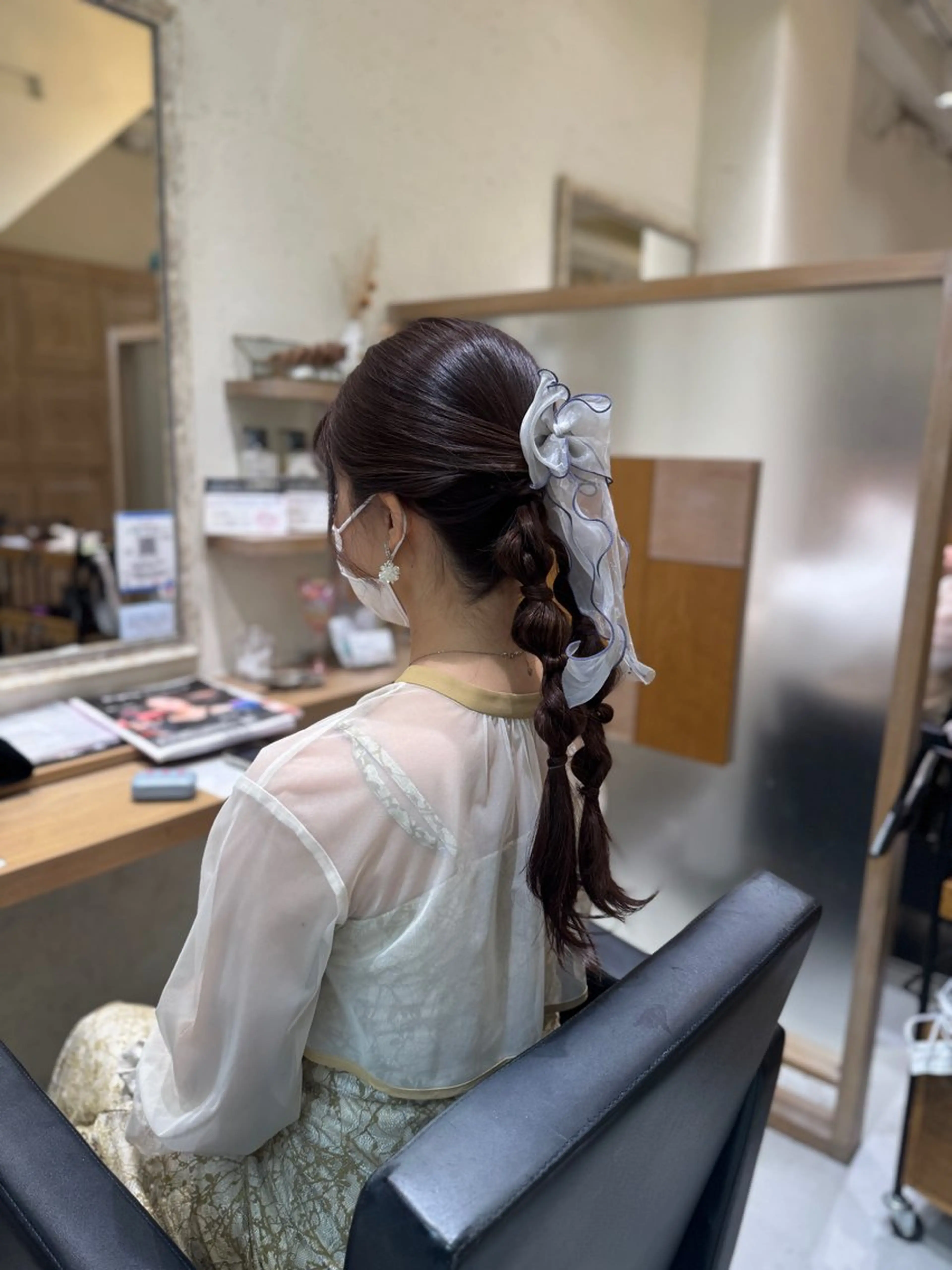 ヘアアレンジ ヘアセット chihiro 🐰 🍭髪質改善/美髪のヘアスタイル