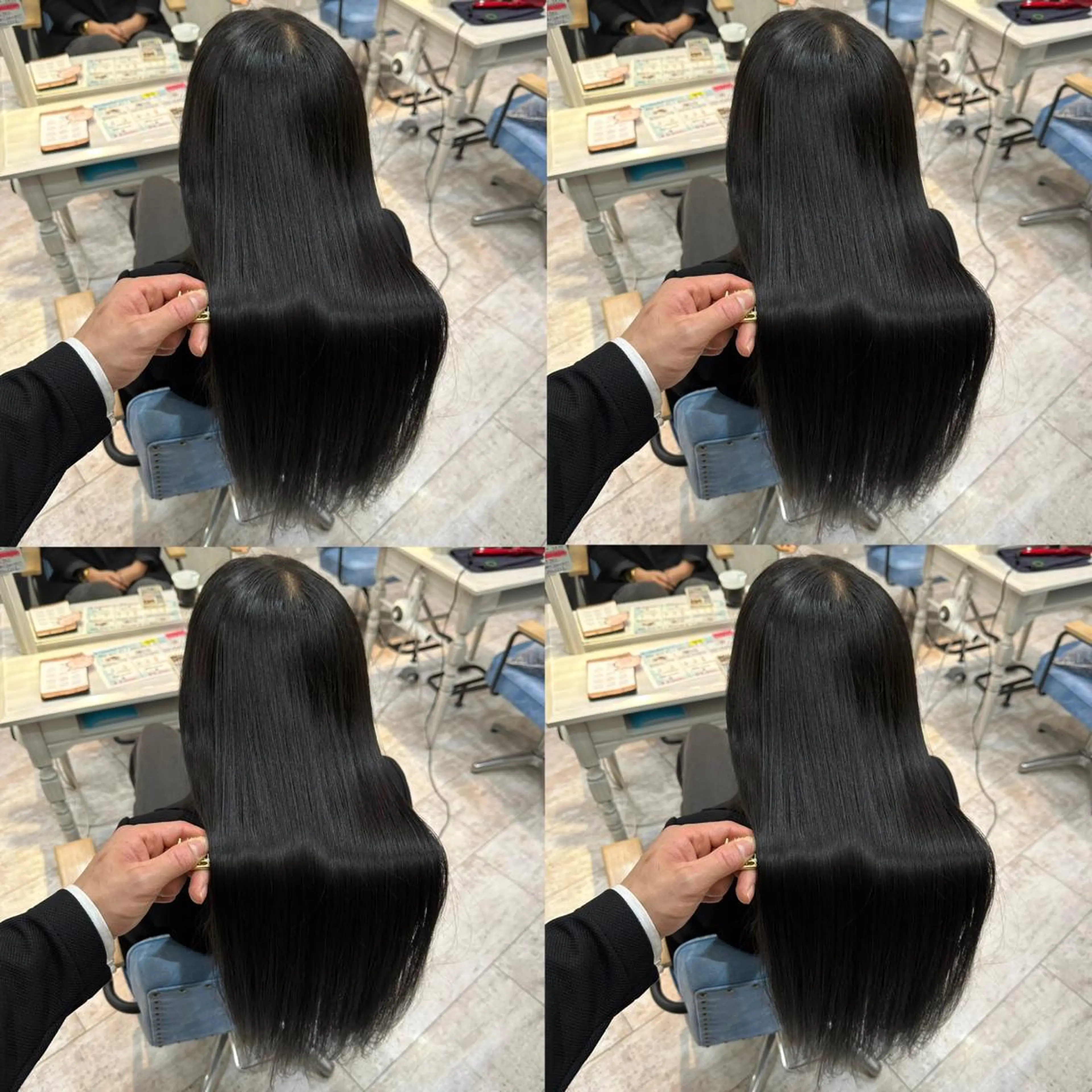 ロング カラー カット ヘアカラー トリートメント 髪質改善/縮毛矯正/ 韓国ヘア/店長敦士のヘアスタイル