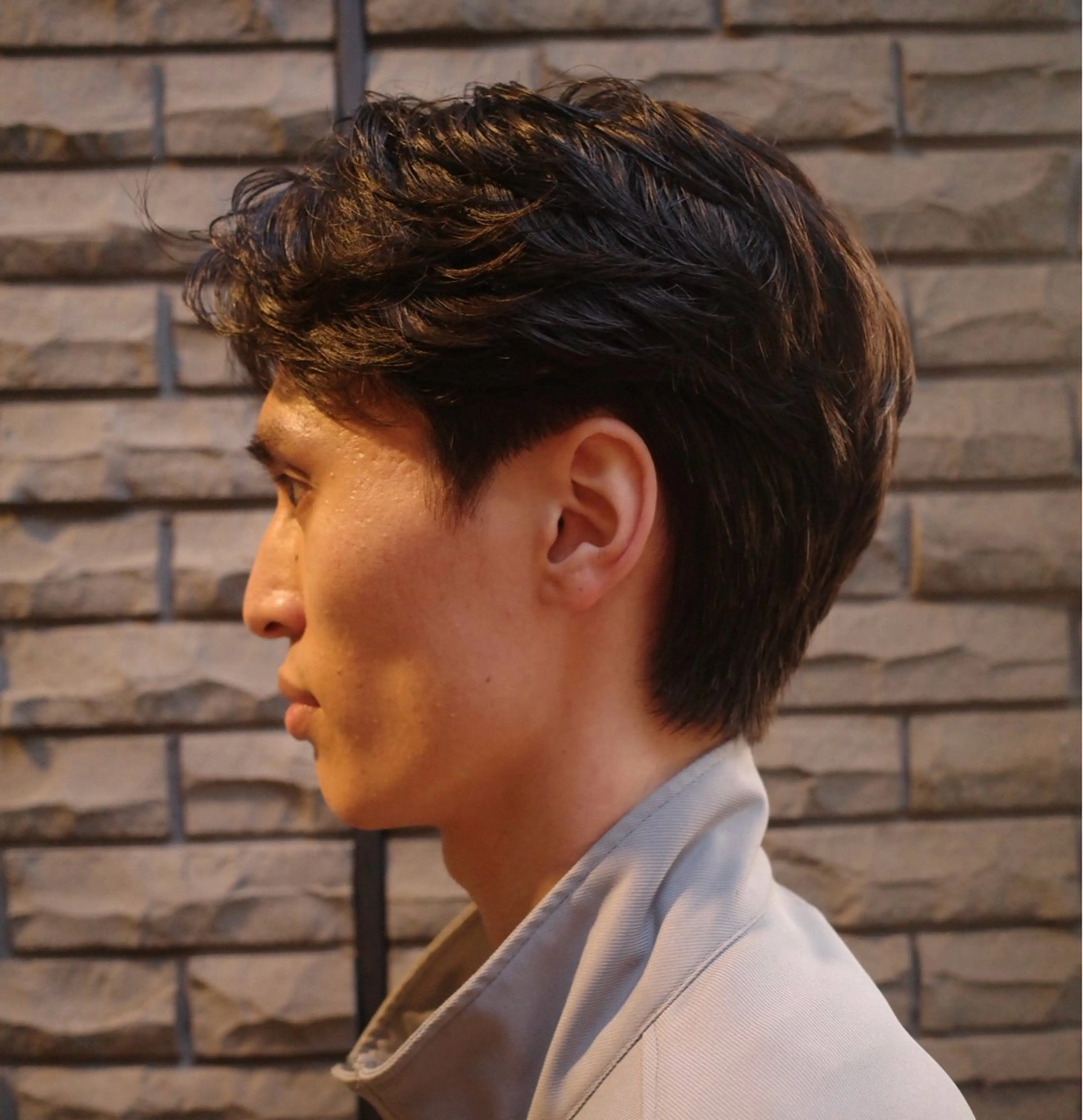 メンズ メンズパーマ メンズショート スパイキーショート メンズベリーショート メンズウルフカット カット パーマ メンズショート 原宿 渋谷 masakiのヘアスタイル