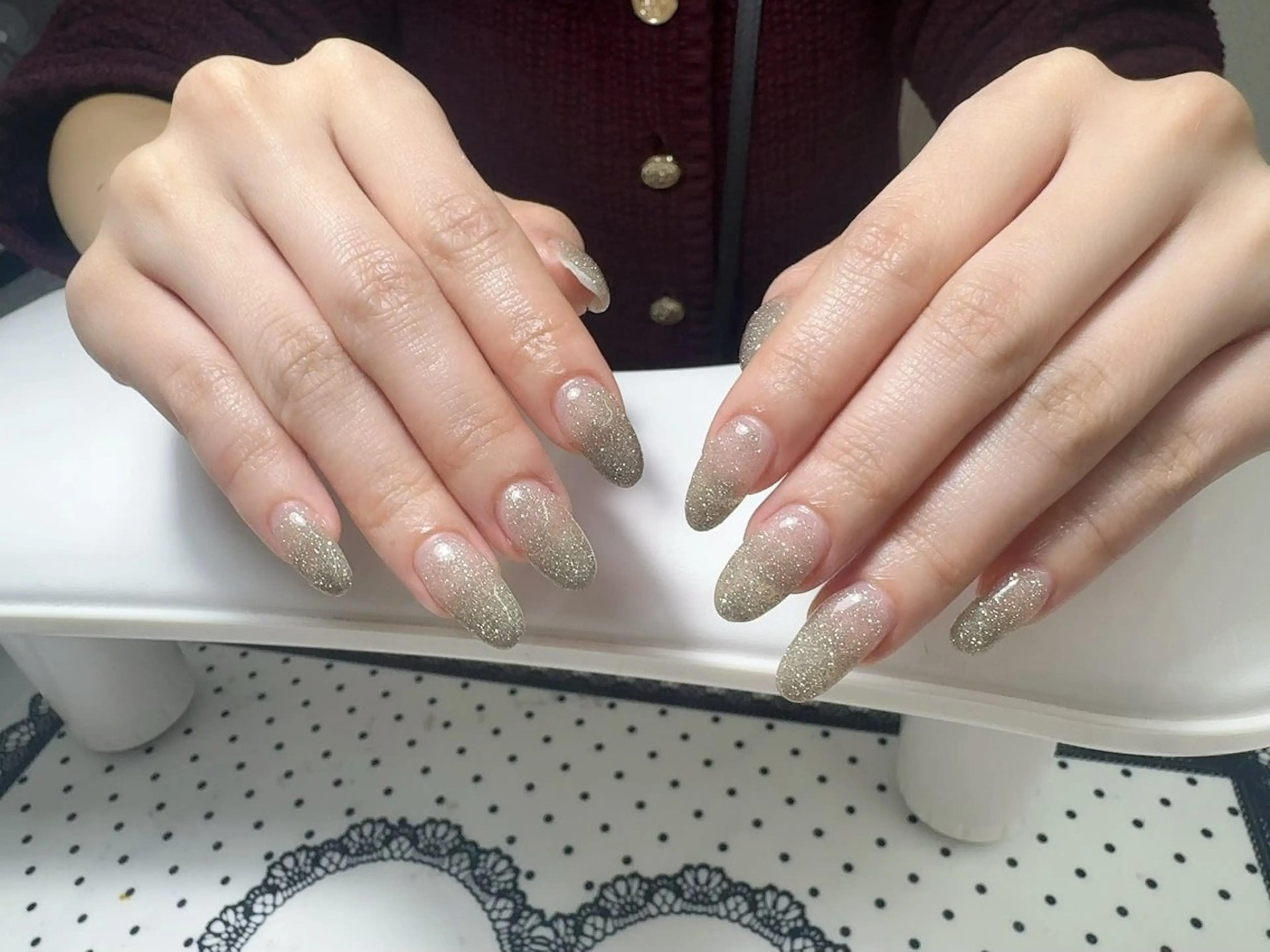 ロング FLORA NAIL SALON 黄兪榕のネイルデザイン