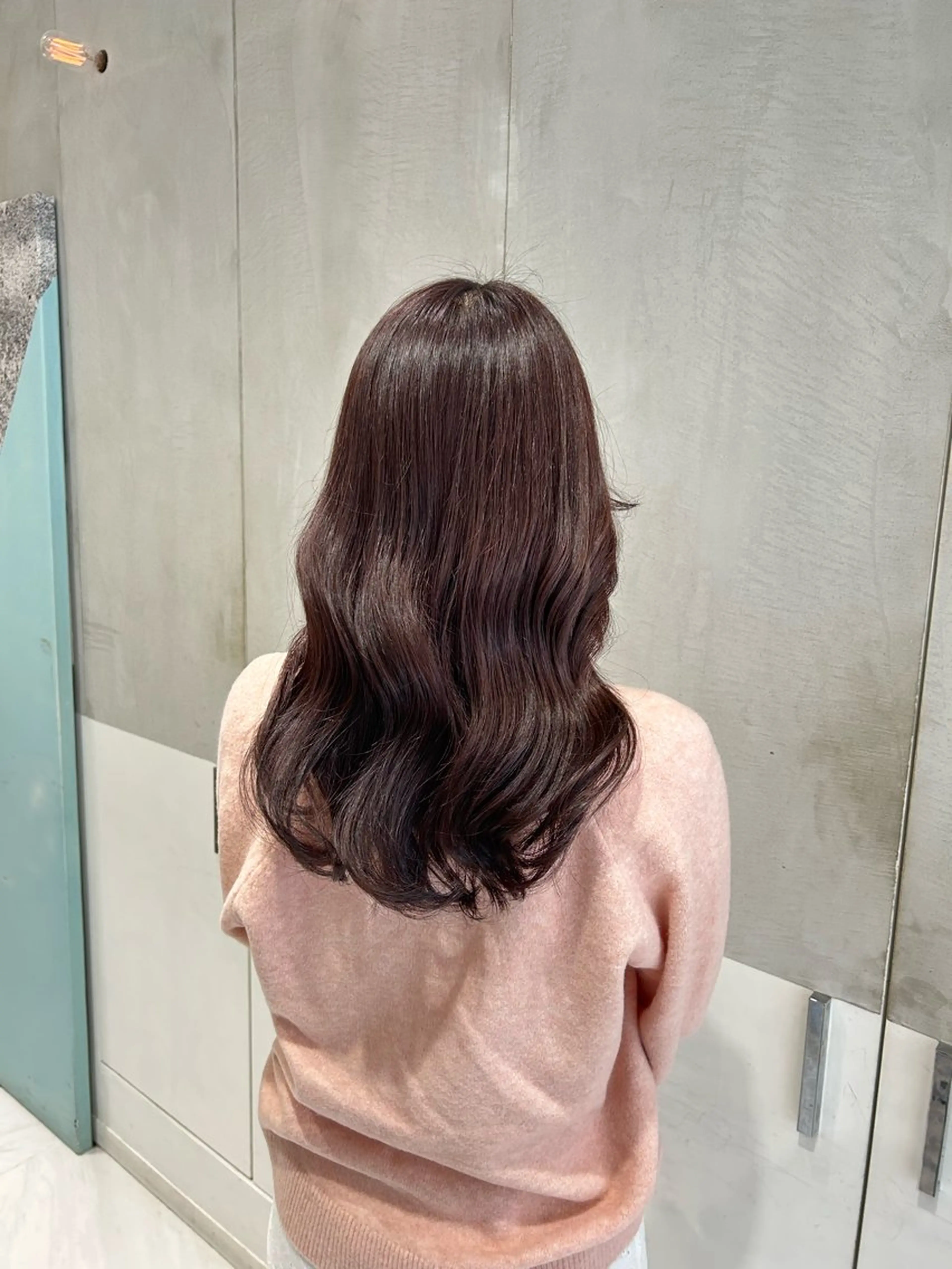 セミロング メンズ/艶カラー Rino🎀のヘアスタイル