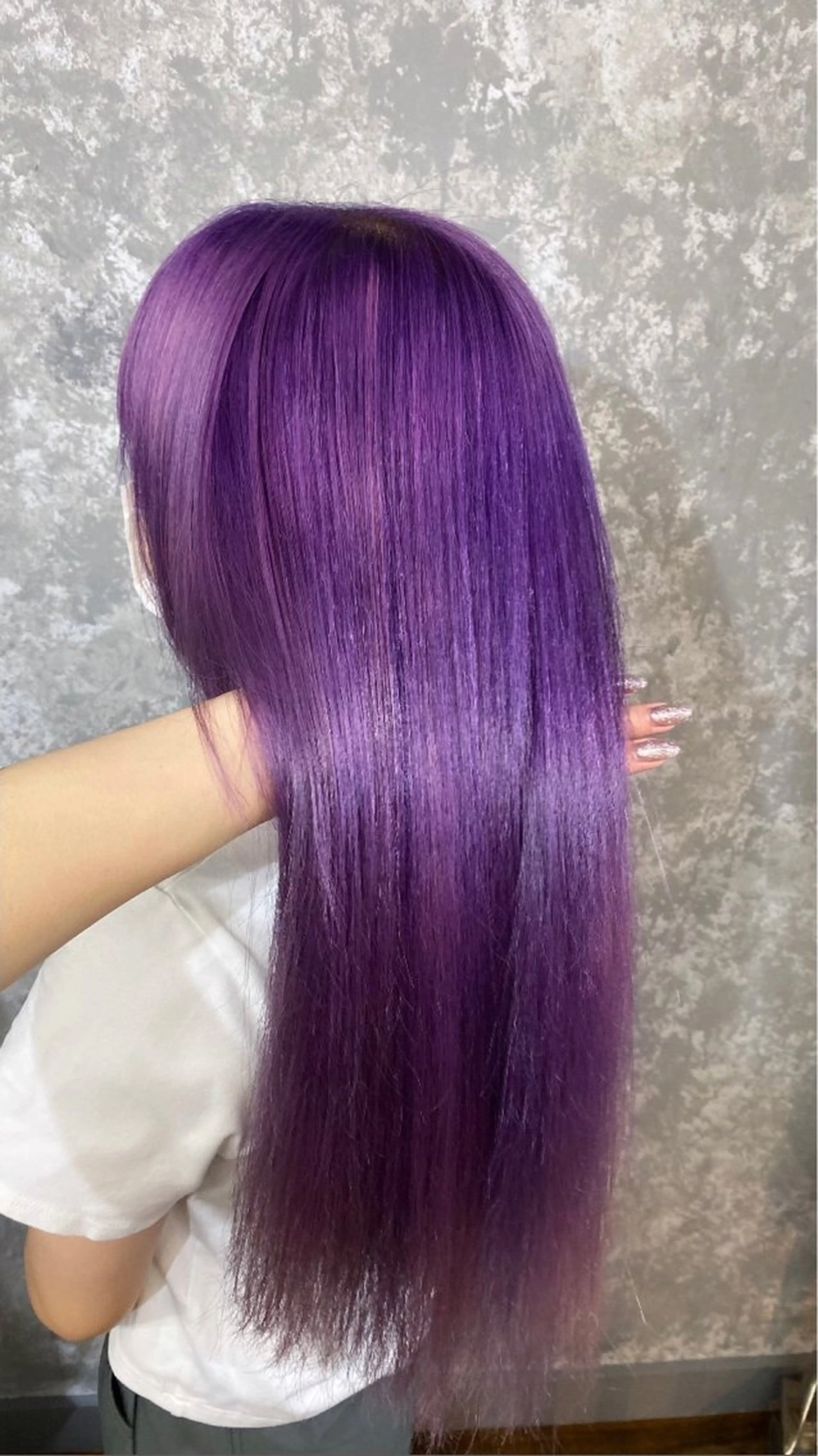 ロング ハイライト/カット ひより🎀🎀のヘアスタイル
