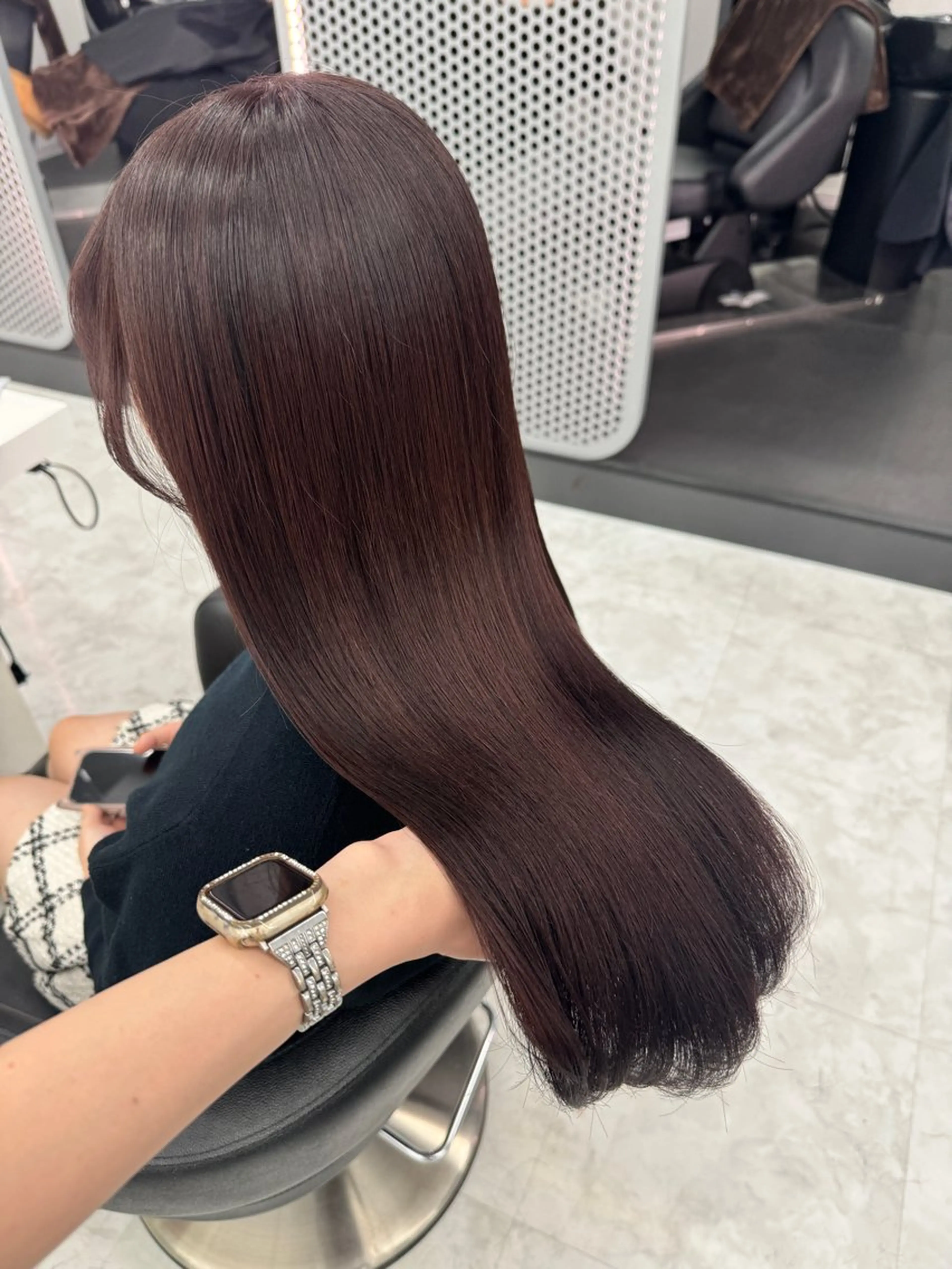 ロング カラー カット ヘアカラー ヘッドスパ ヘアセット 💖透明感カラー＆暗 髪専門💖Akariのヘアスタイル