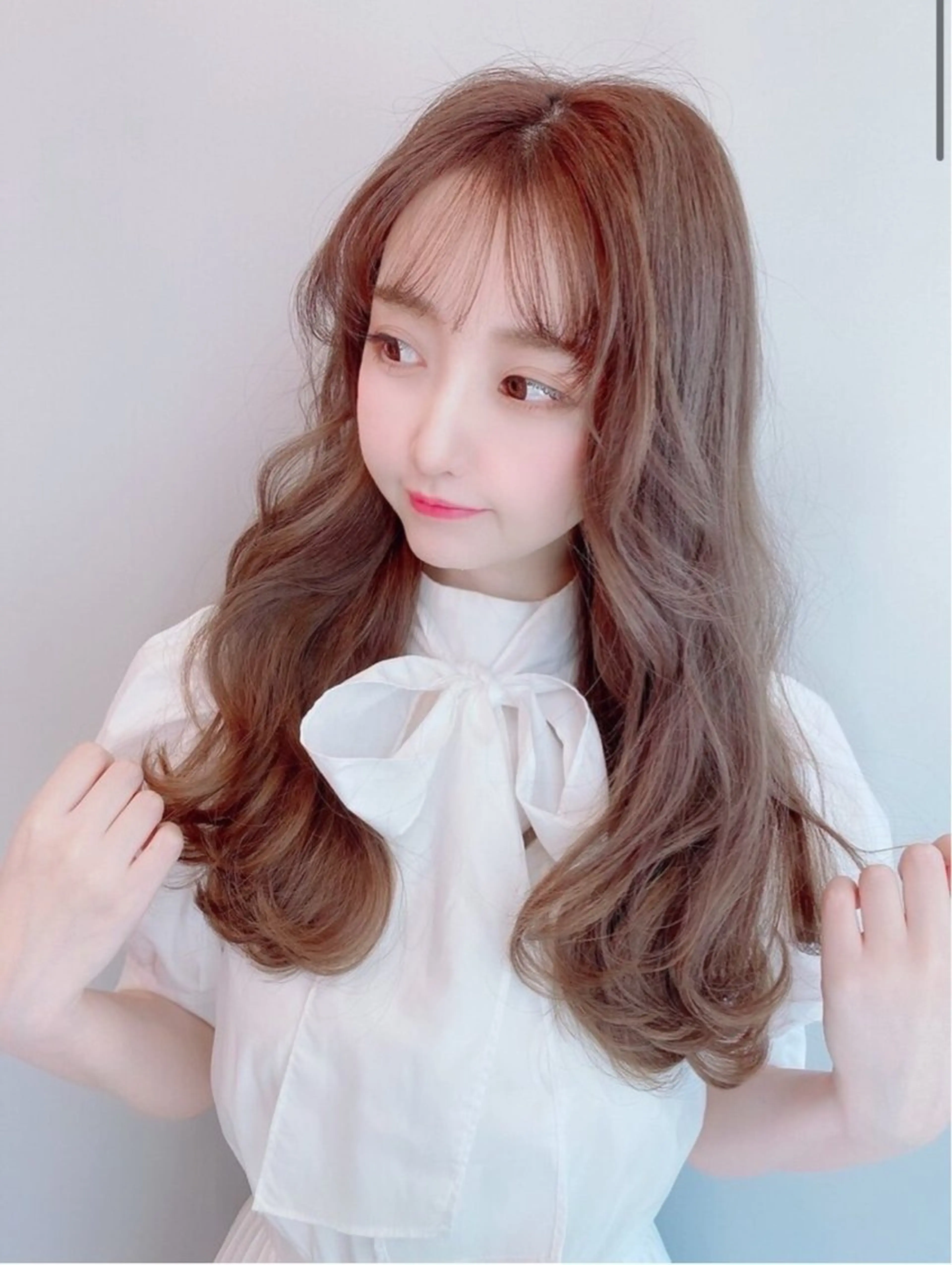 ロング カット ヘアカラー トリートメント 艶髪/髪質改善 /Ryoのヘアスタイル