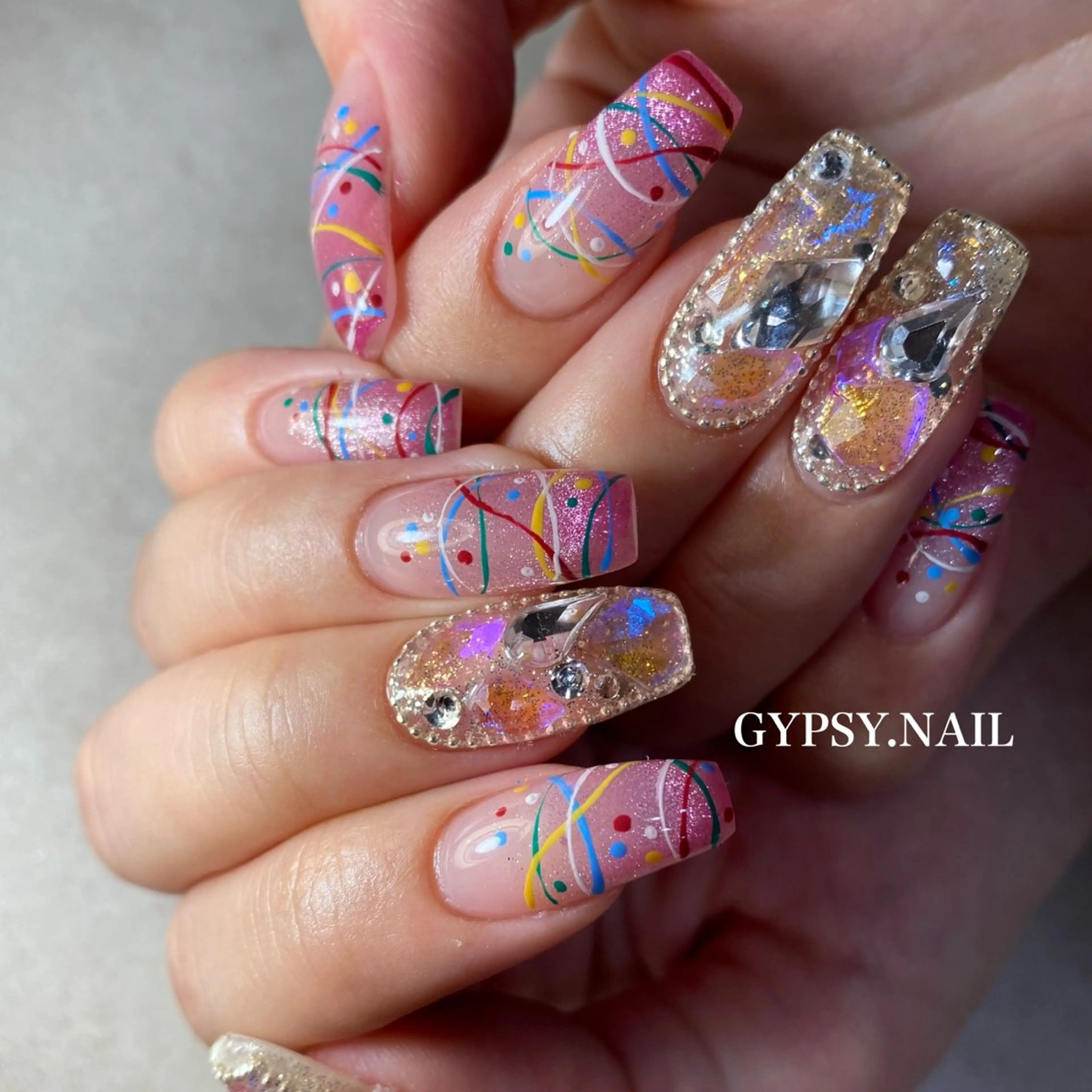 ネイル ハンドネイル GYPSY.NAIL所属・GYPSY.NAIL akariのネイルデザイン