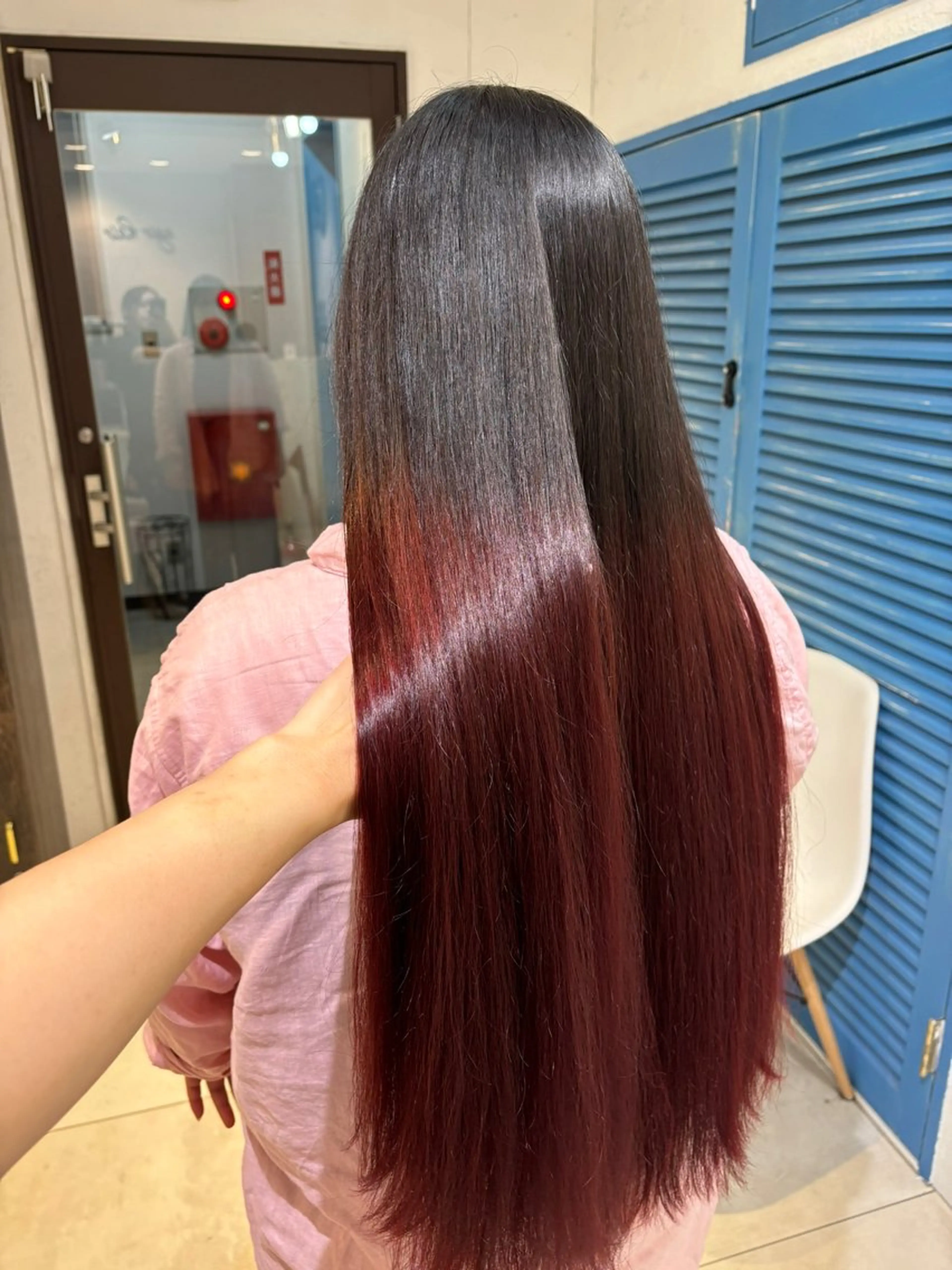 ロング カラー ❤️ブリーチ暖色カ ラー❤️NAOのヘアスタイル