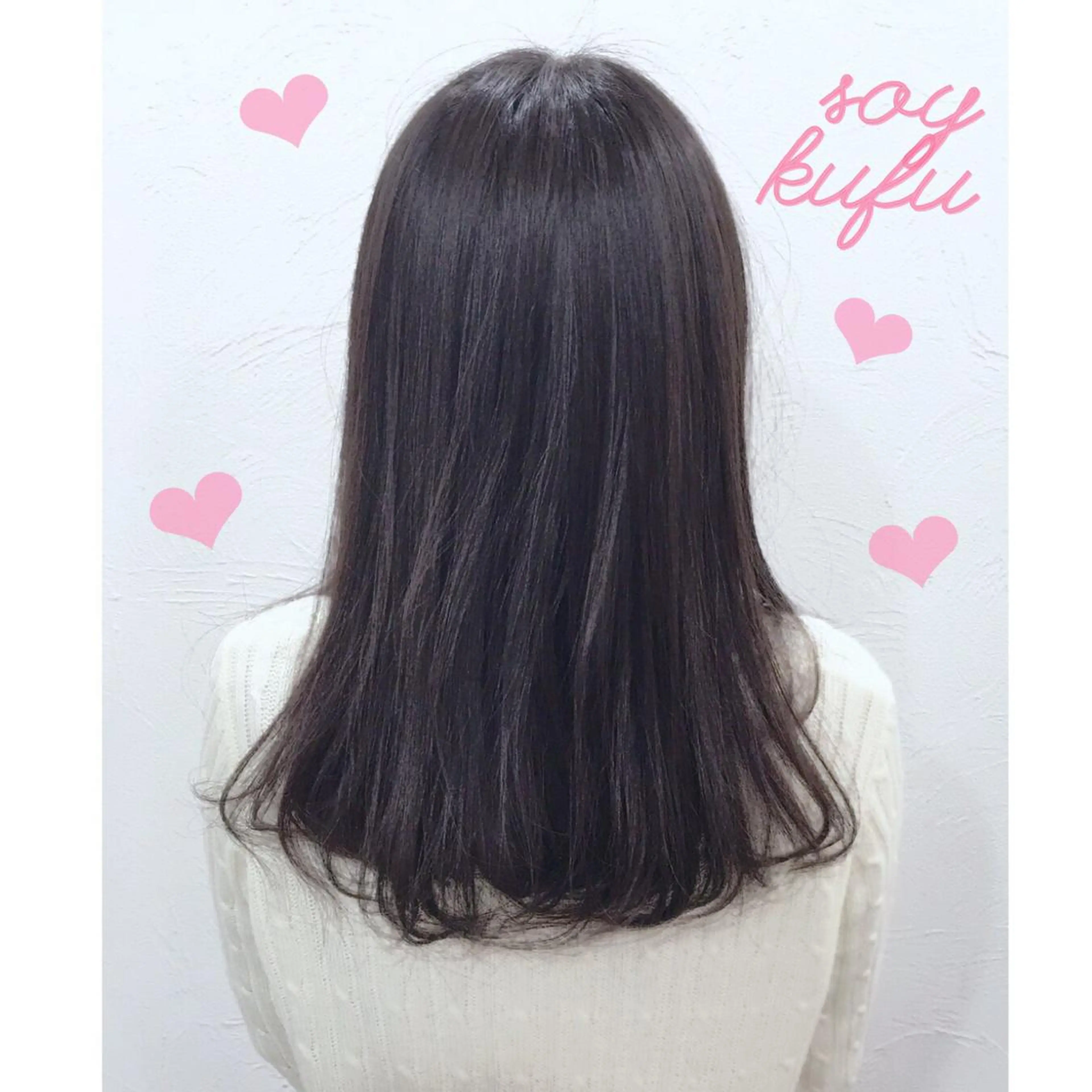 セミロング 【今だけブリーチ 限定価格💕】すみのヘアスタイル